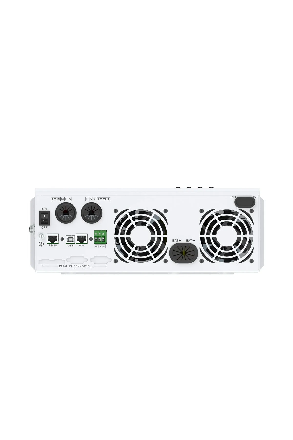 5KW 48V MPPT'li Yüksek Voltaj Tam Sinüs Akıllı İnverter - Hegel Görsel 4