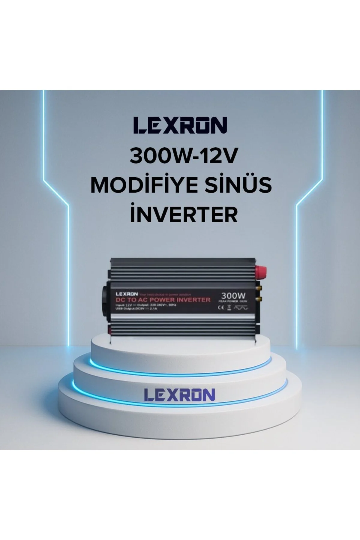 300W-12V MODİFİYE SİNÜS İNVERTER
