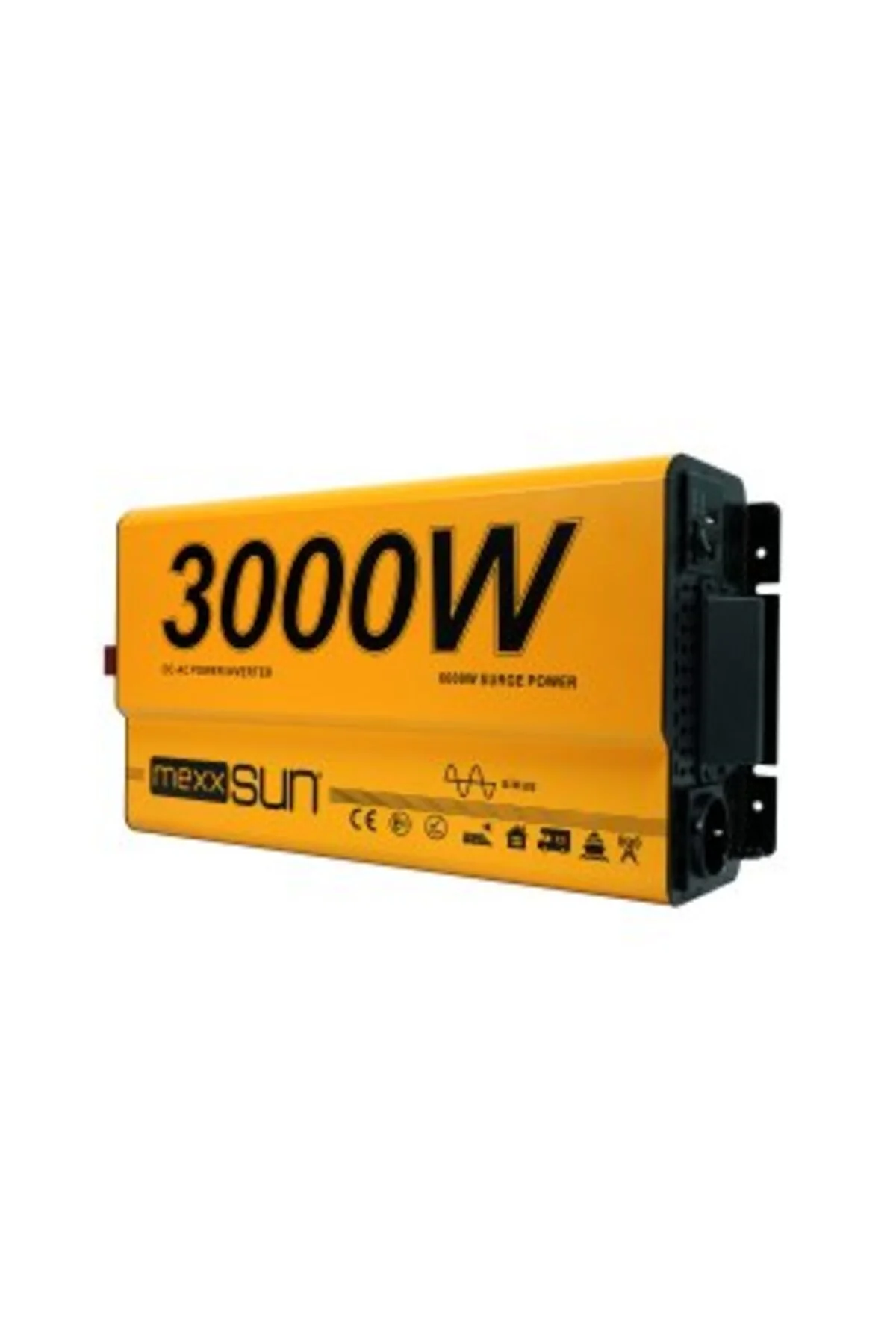 12 Volt 3000 Watt Tam Sinüs İnverter - İnvertör - 12 - 220 Volt Çevirici - MEXXSUN Görsel 5