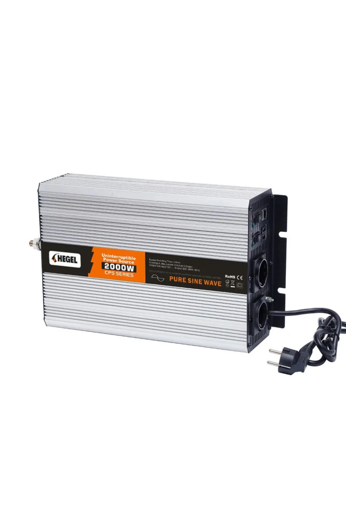Obus Karavan Tam Sinüs İnverter 2000W/12V AC 220V Şarjlı