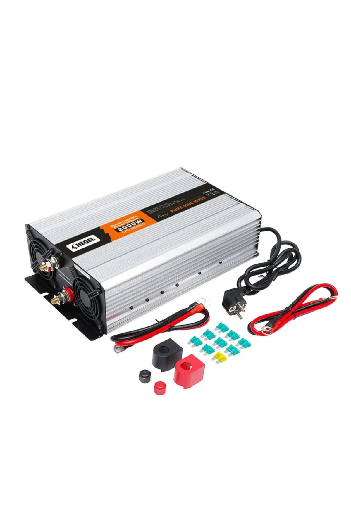 Obus Karavan Tam Sinüs İnverter 2000W/12V AC 220V Şarjlı - Hegel Görsel 2
