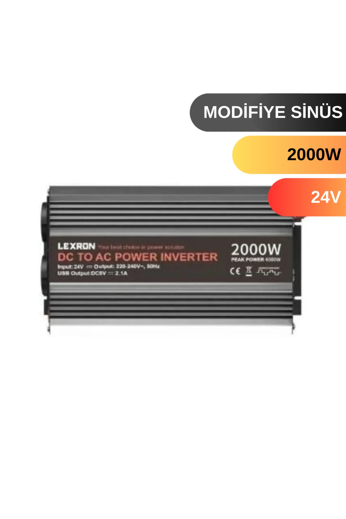 2000W 24V 2000 WATT MODİFİYE SİNÜS İNVERTER