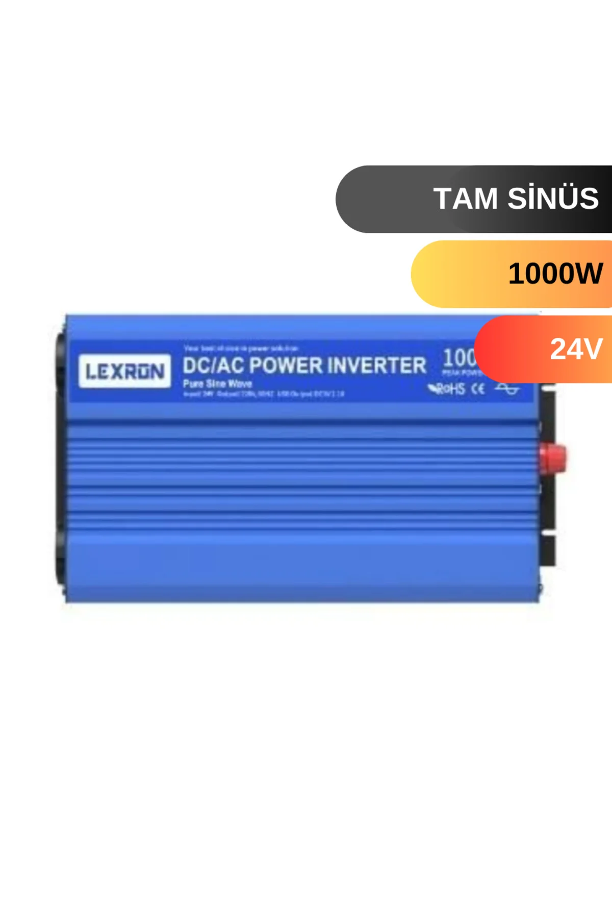 1000 W Watt 24v Tam Sinüs Inverter