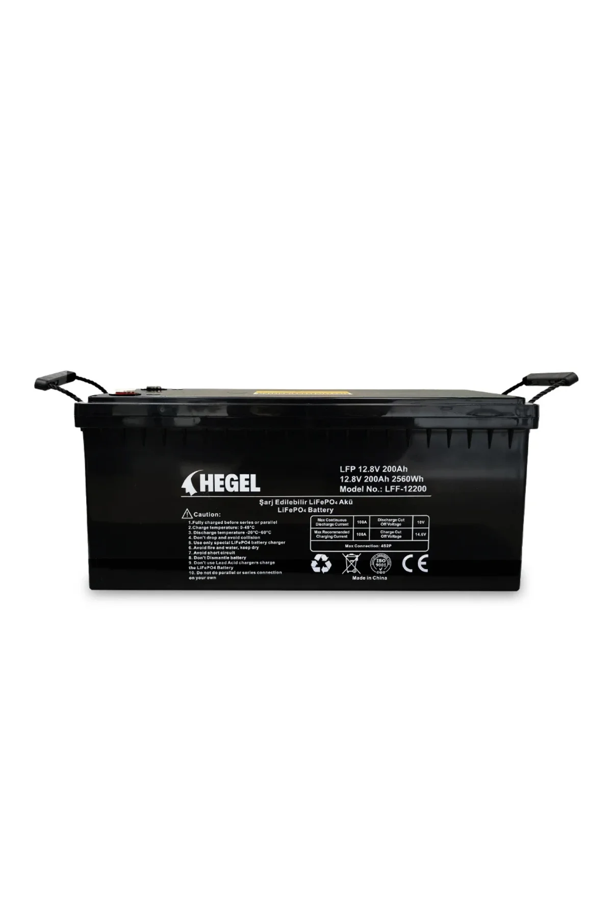 LİFEPO4 LİTYUM AKÜ 12.8V 200AH