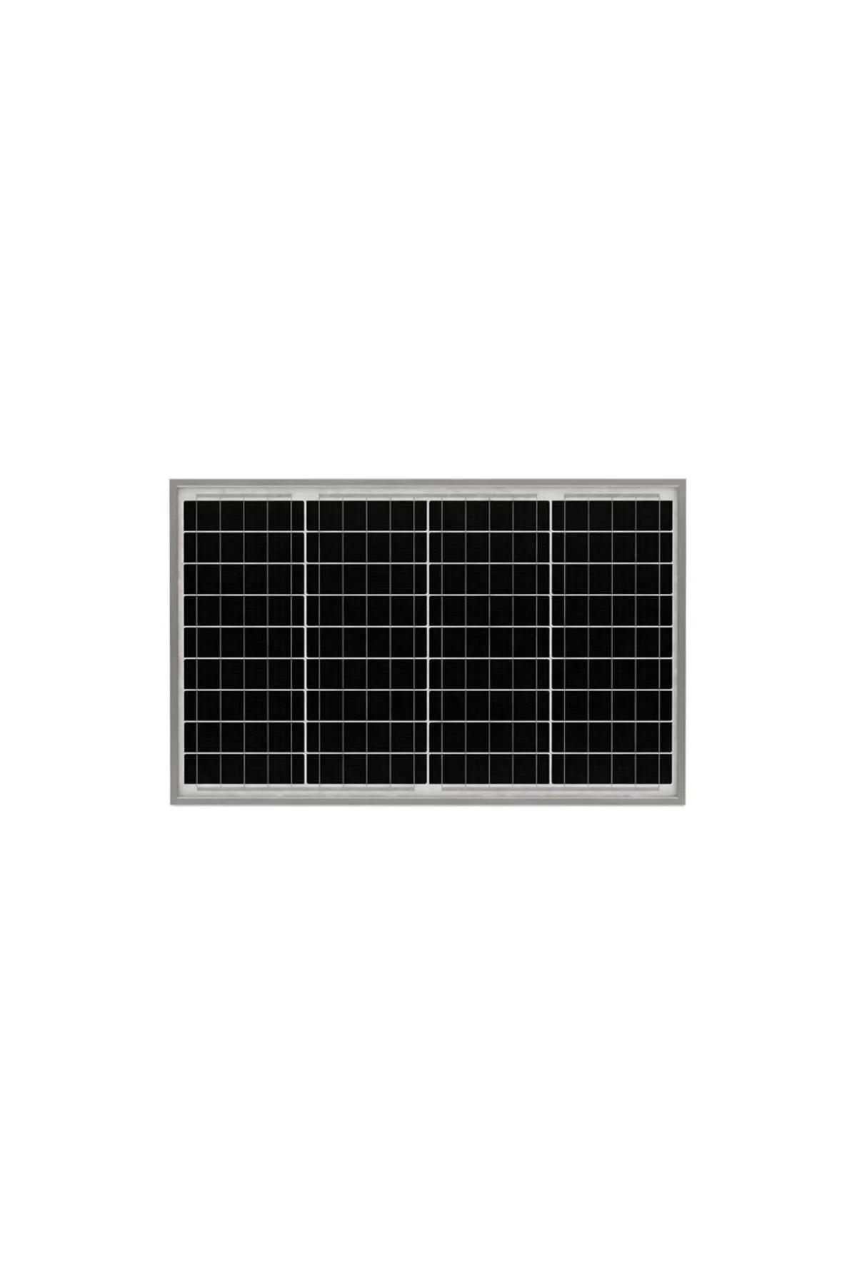 55W Watt Monokristal Güneş Paneli