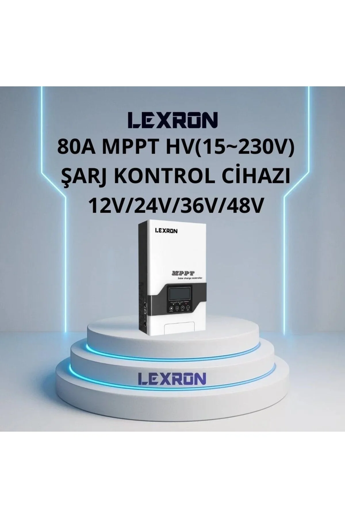 80A HV(15~230V) MPPT ŞARJ KONTROL CİHAZI