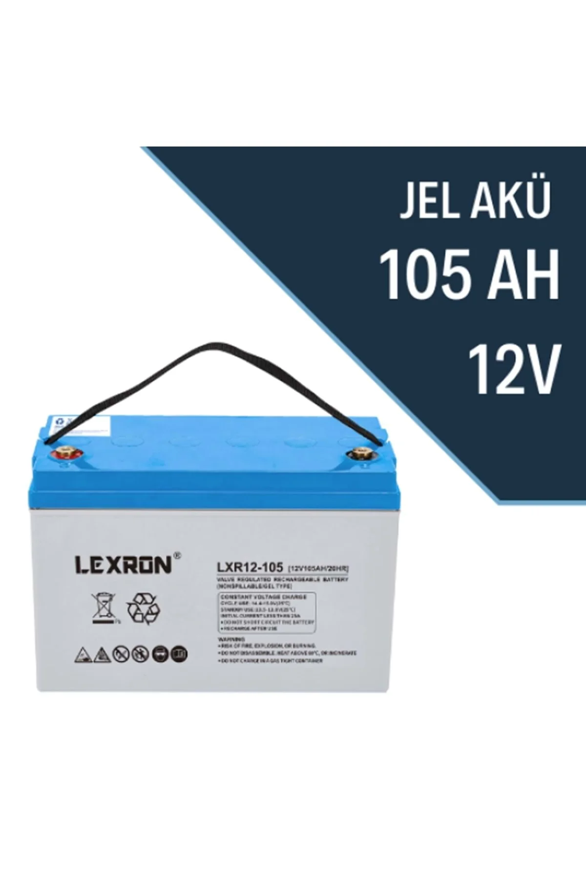 105ah-12v Nano-Karbon Jel Akü