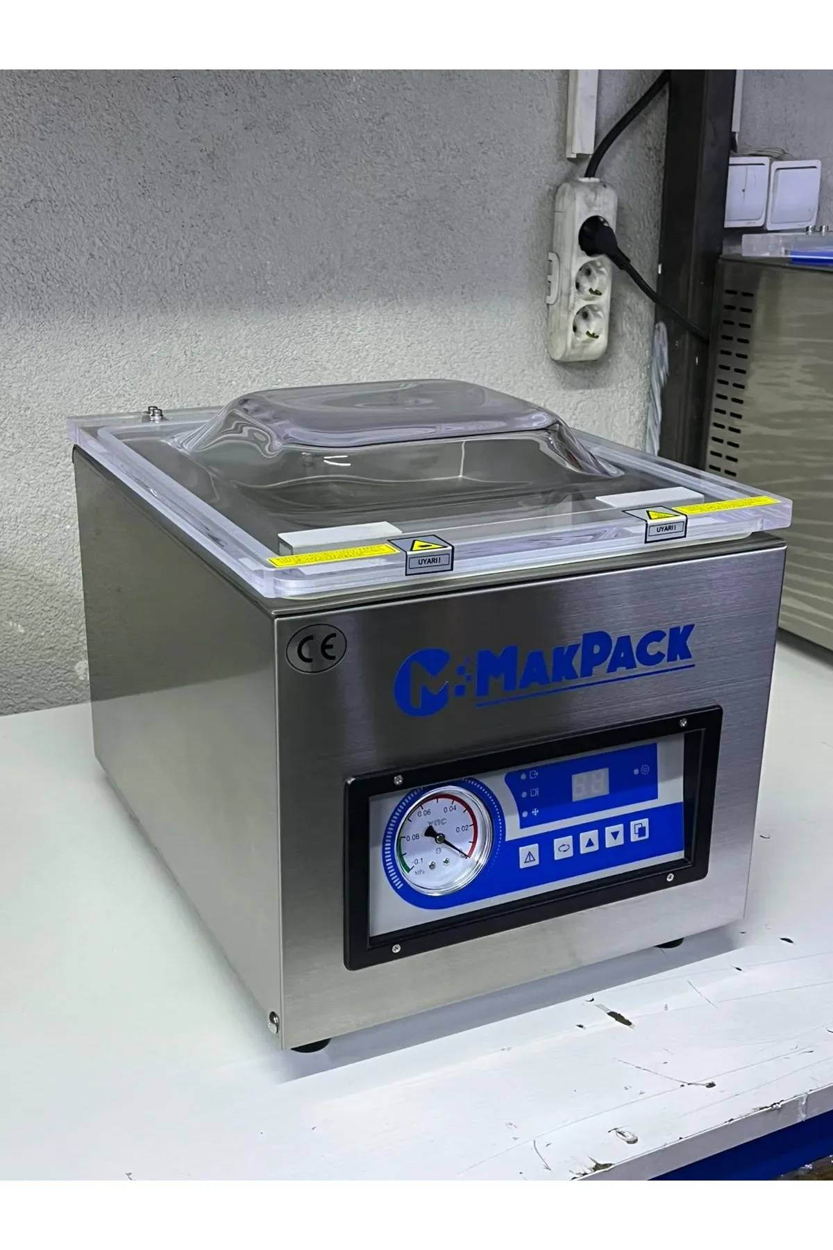 Makpack 26 Cm Eko Tek Çene Set üstü Vakum Makinesi - makpack Görsel 3