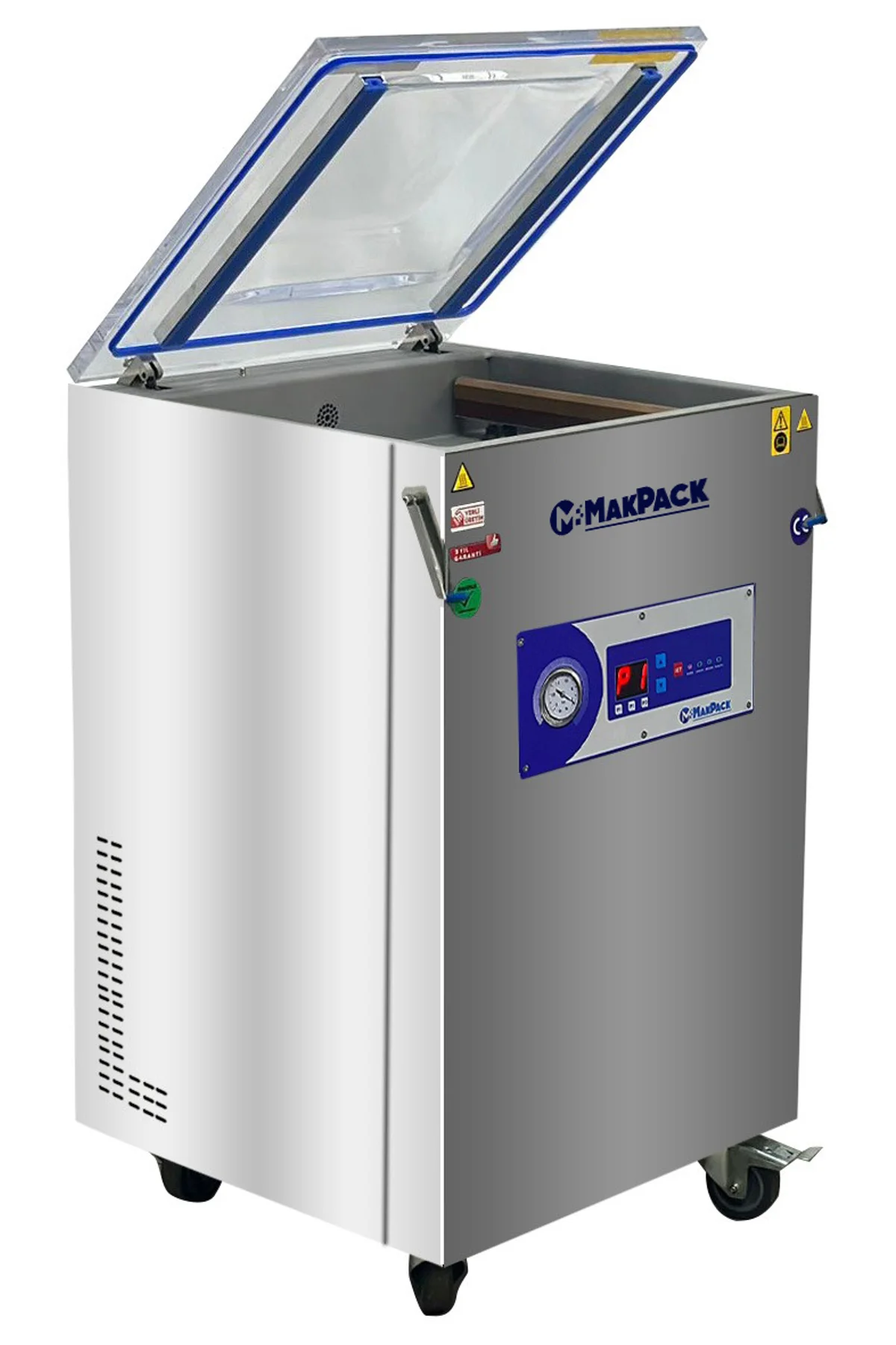 Makpack Ayaklı Vakum Makinesi 41 Cm Çift Çene - makpack Görsel 2