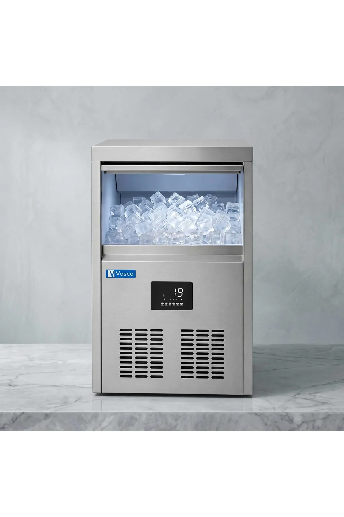 Vosco Küp Buz Makinesi 30 Kg/Gün VSC-30 - vosco Görsel 2