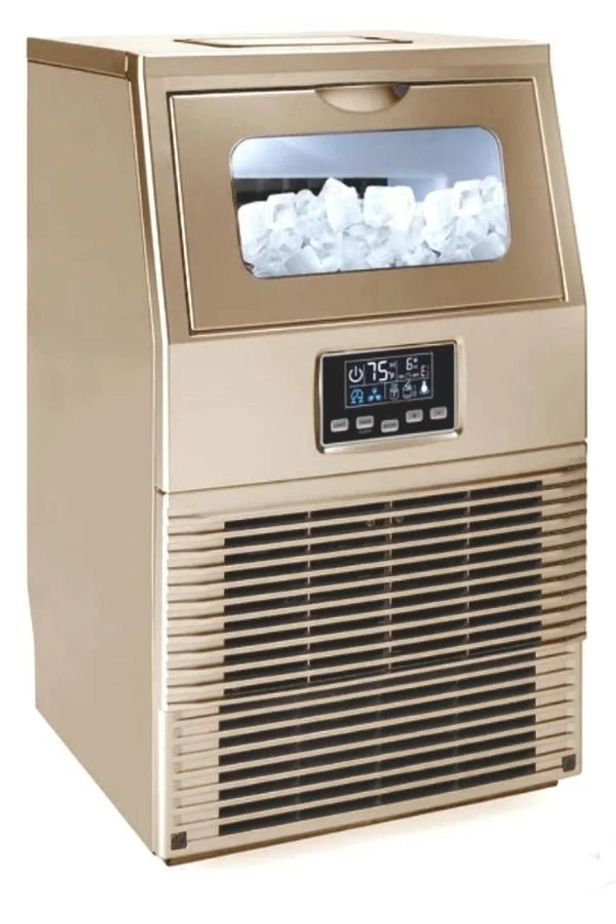 Vosco Buz Makinesi 23 Kg/Gün Küp Buz Gold Renk