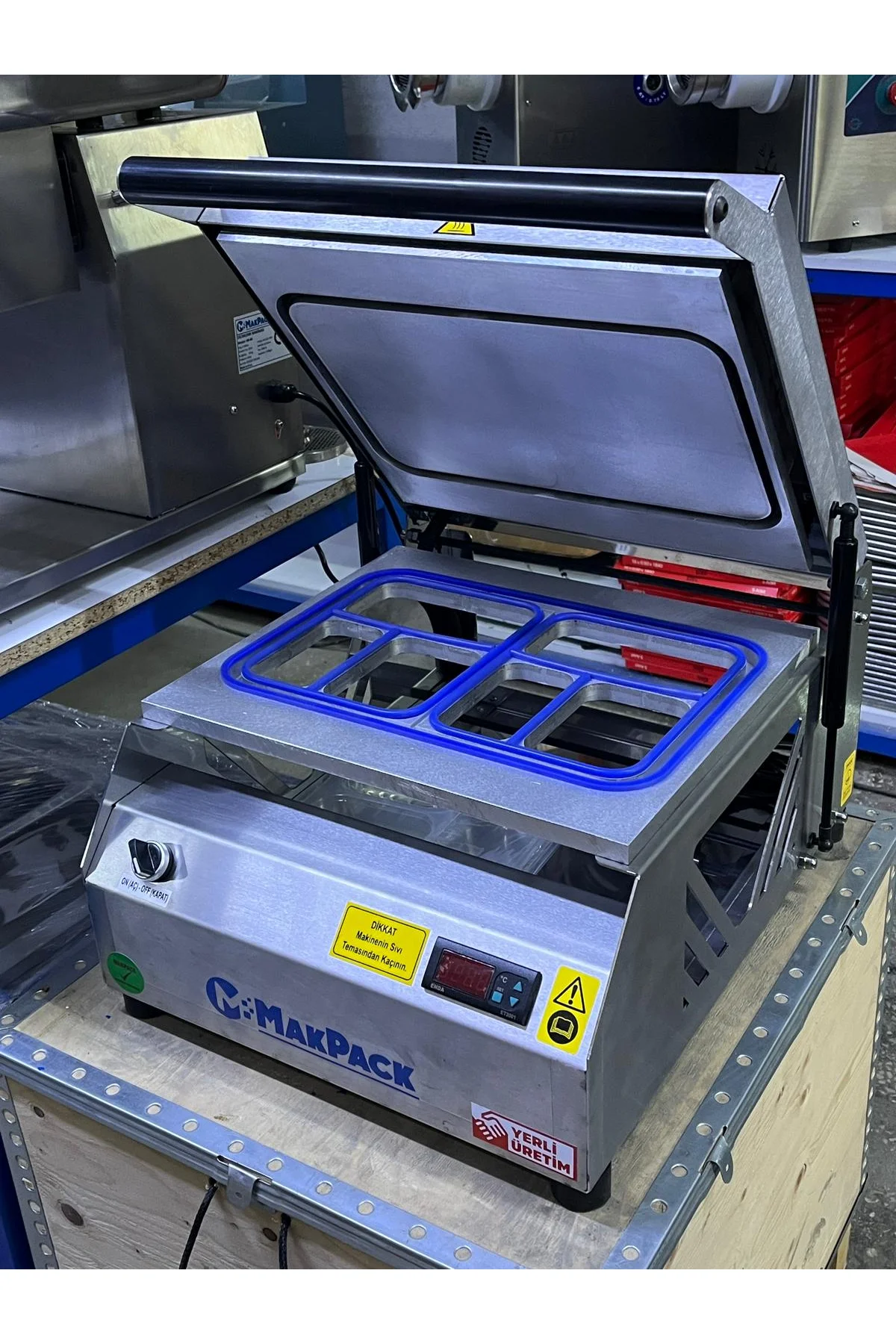 Makpack 3 Bölmeli 2 Li Tabak Kapatma Makinesi 227x178 mm x 2
