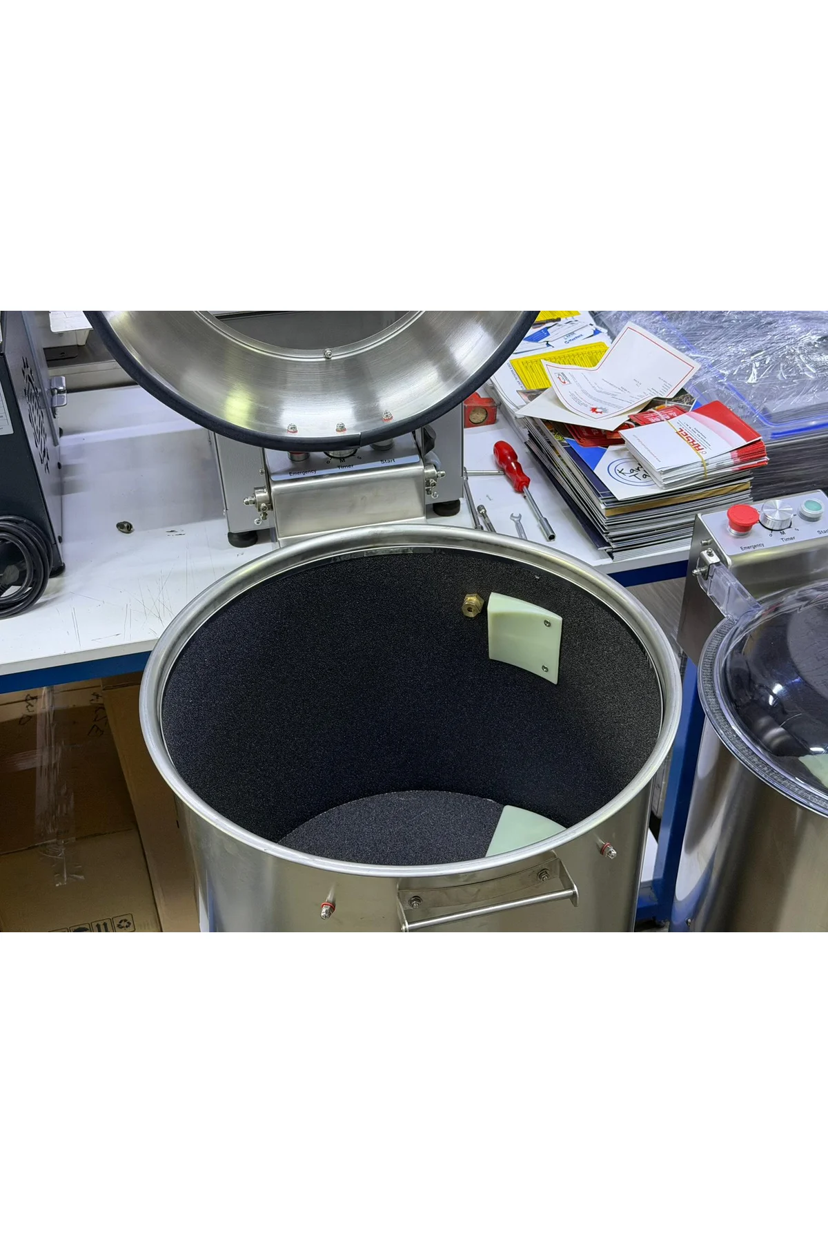 Lavion 30 Kg Patates Soyma Makinesi Filtreli Model 220 V - akse-endustriyel Görsel 3