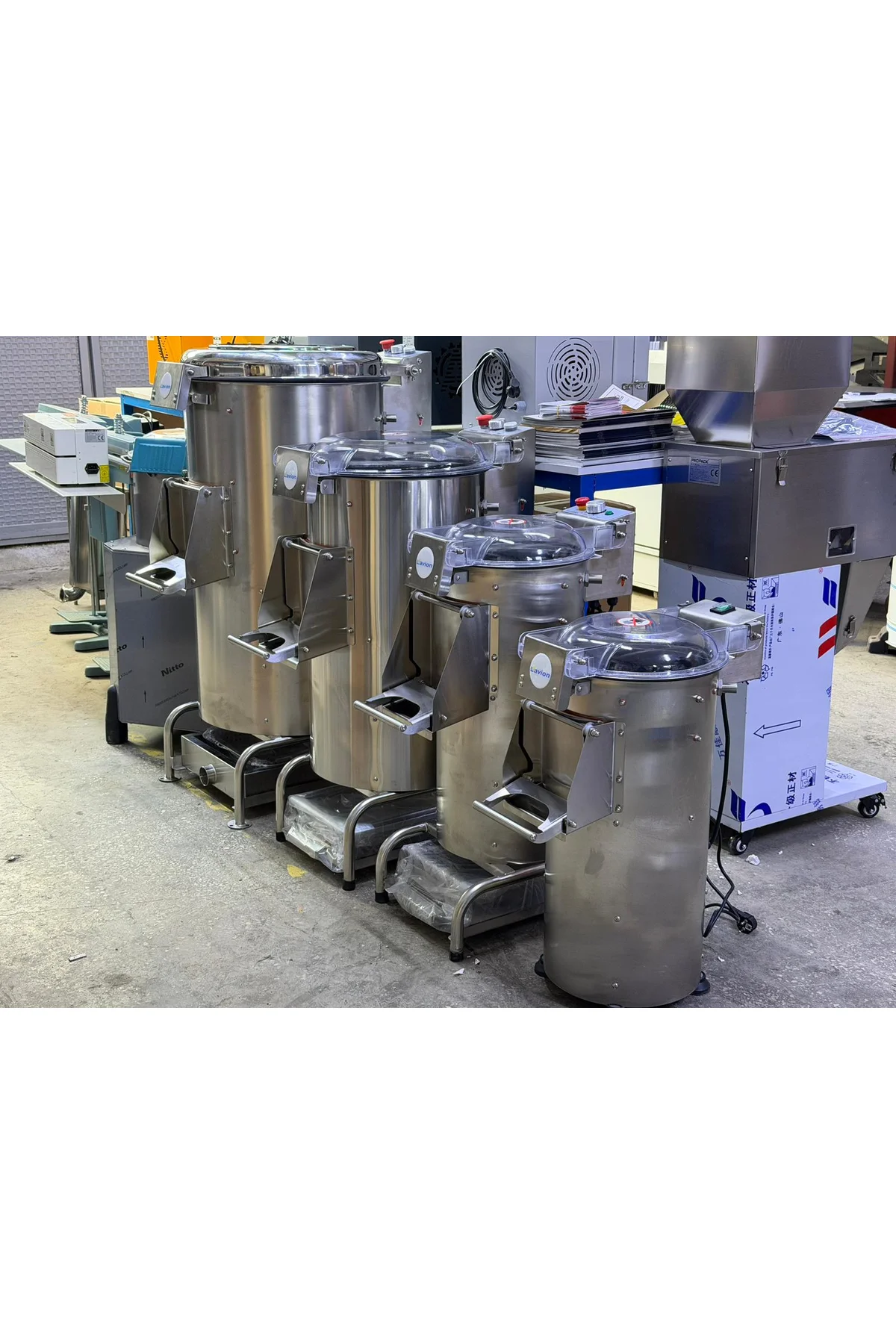 Lavion 6 Kg Patates Soyma Makinesi Filtreli Filtresiz 220 V - lavion Görsel 3