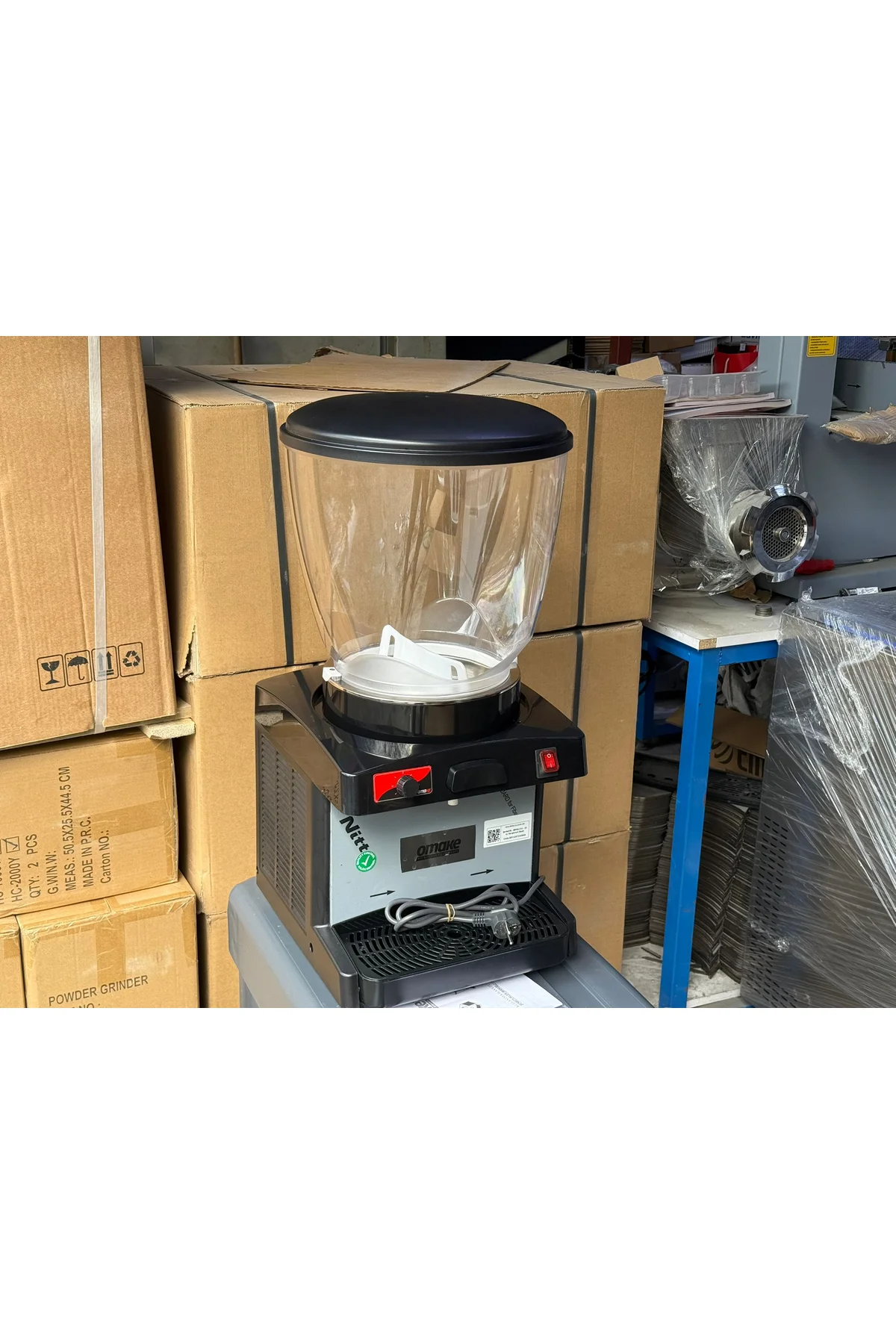 Omake Karıştrıcılı Şerbetlik 22 Litre SBY01.E11 Siyah