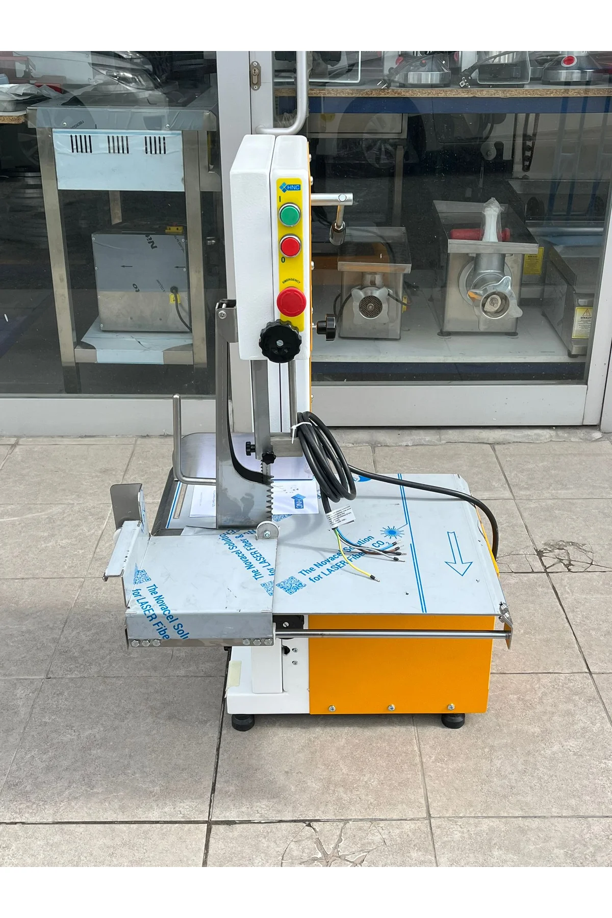 Hnc Elite Et Kemik Testeresi Yeni Model Otomatik Gergi 1,5 Kw 2 Beygir 220V - hnc-makina Görsel 7