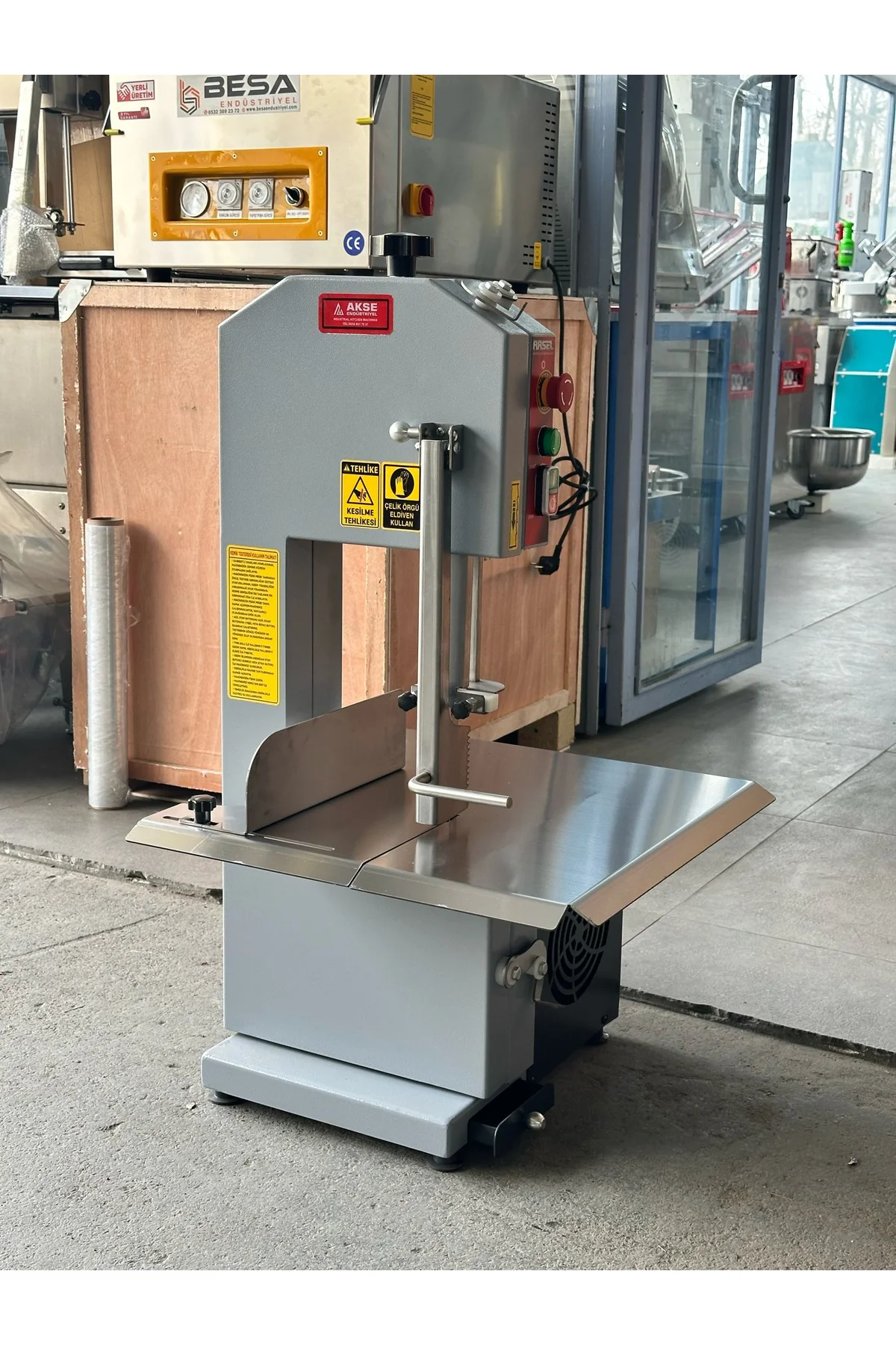 Akse Et Kemik Kesme Testeresi 1.5 Kw 2 Hp 380 V - akse-endustriyel Görsel 4