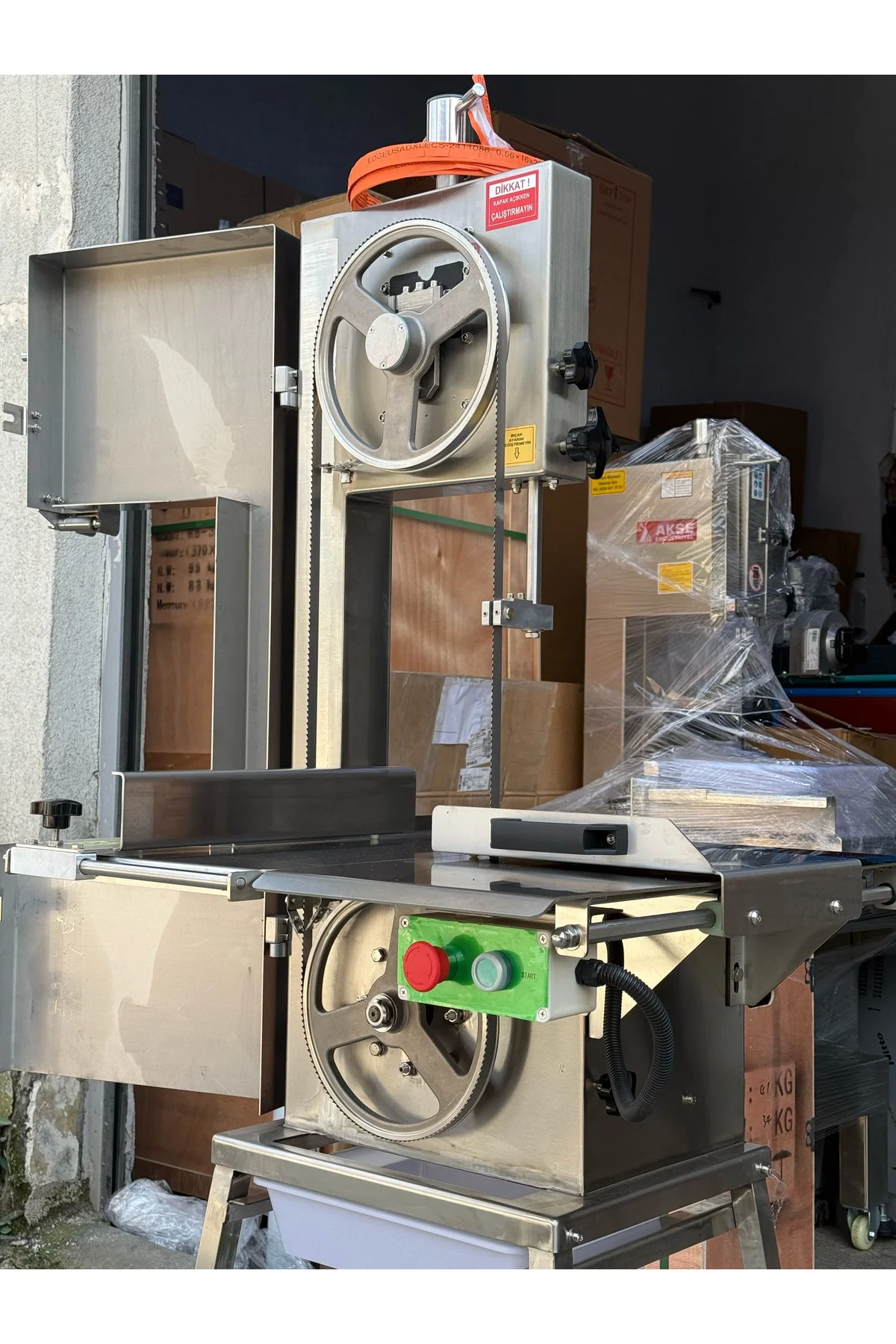 Akse Kemik Kesme Makinesi Mezbaha Tipi 2,2 Kw 3 Beygir - akse-endustriyel Görsel 5