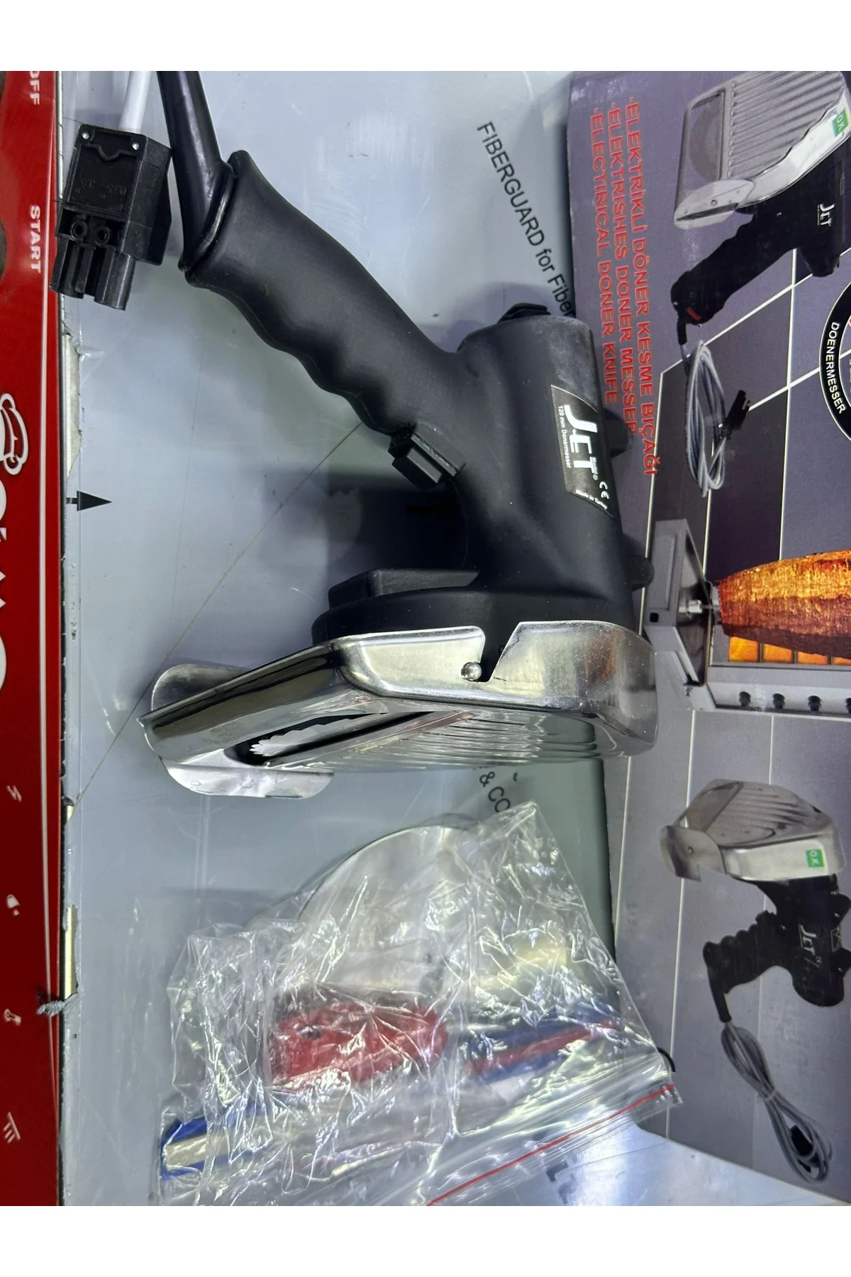 Jet 120 T Elektrikli Döner Kesme Makinesi - akse-endustriyel Görsel 2
