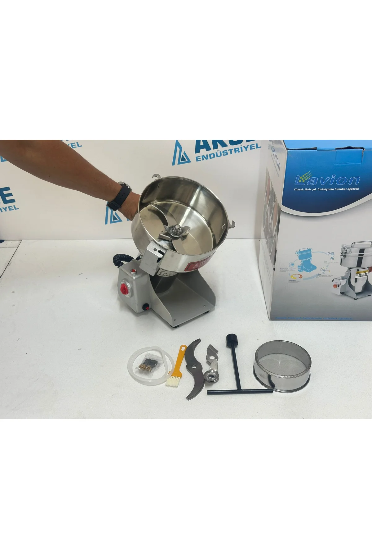 Lavion HC1500 Gr Yüksek Devirli Hububat Bakliyat Öğütücü - lavion Görsel 2