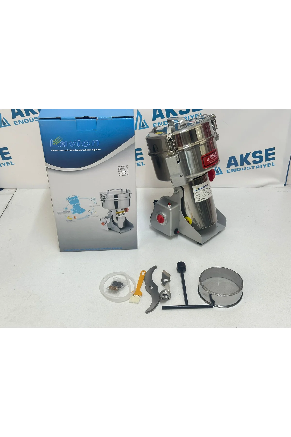 Lavion HC1500 Gr Yüksek Devirli Hububat Bakliyat Öğütücü - lavion Görsel 4