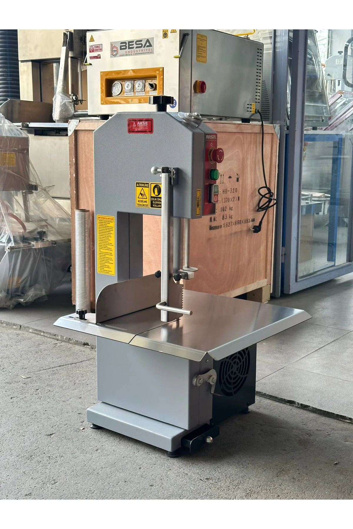 Arsel Et Kemik Kesme Testeresi 1.5 Kw 2 Hp 380 V ARS-OG-01