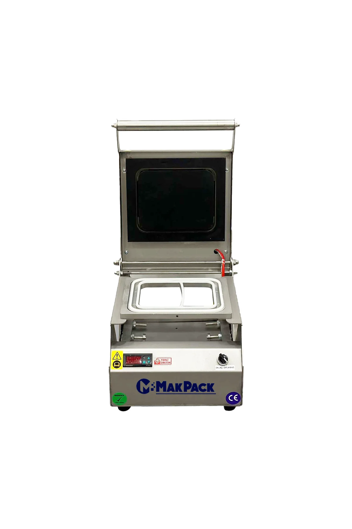 Makpack 2 Bölmeli Tabak Kapatma Makinesi Paslanmaz - makpack Görsel 2