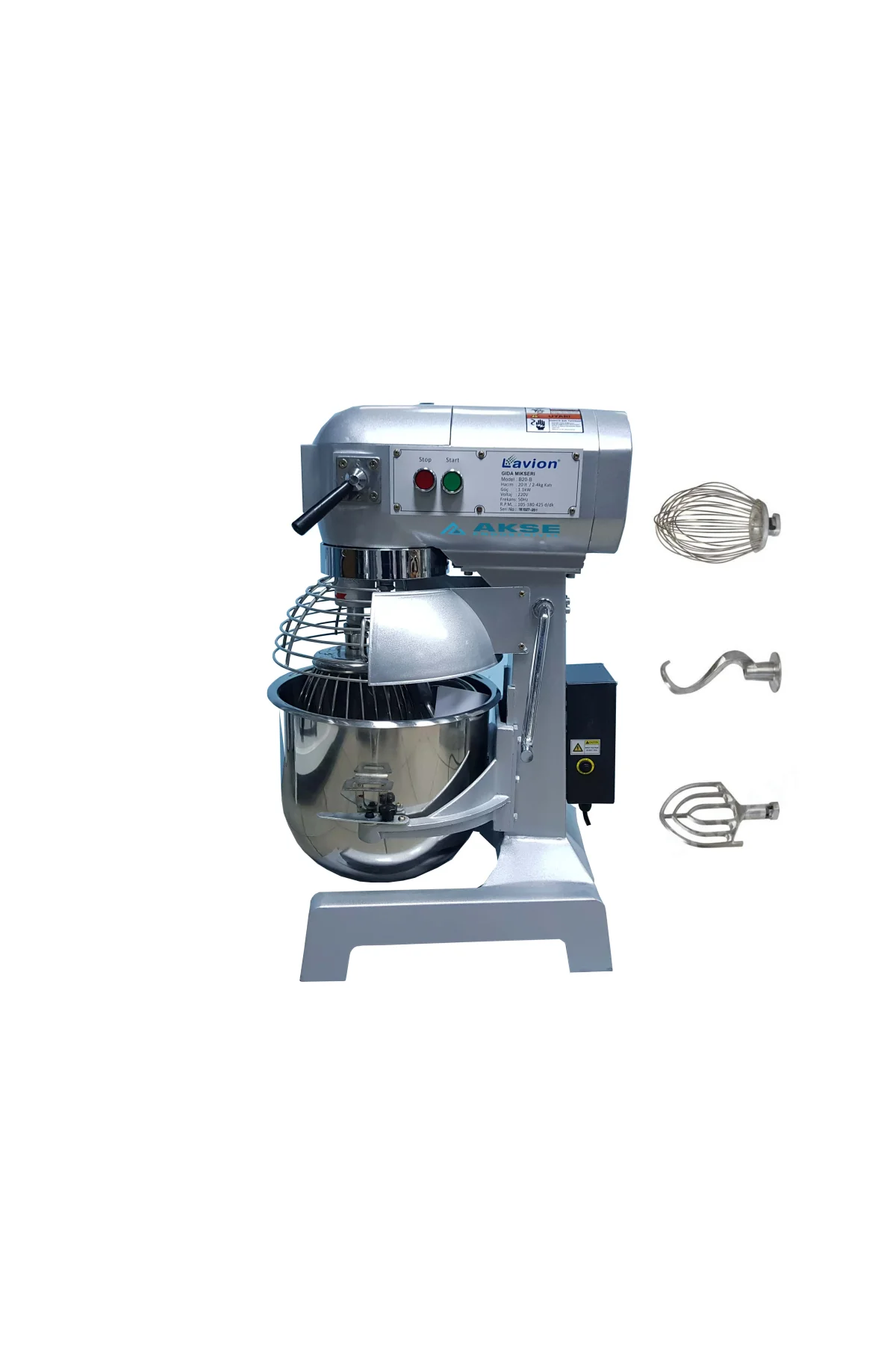 Lavion 20 Litre Profesyonel Planet Mikser - lavion Görsel 4