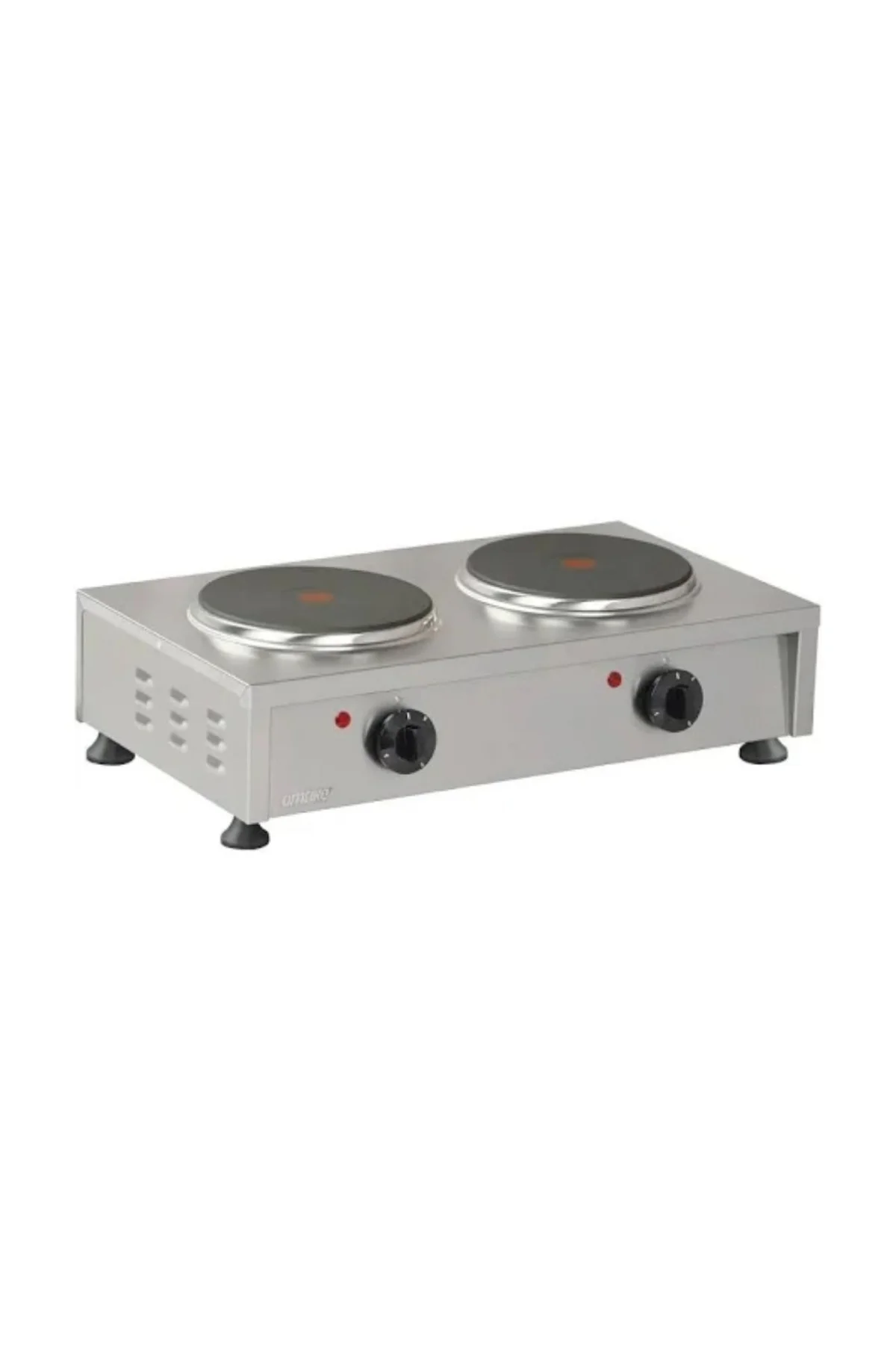 Omake İkili Pleyt Ocak Set Üstü Elektrikli 53x33x17 Cm Omk.OCK02.E21.0001.Z50