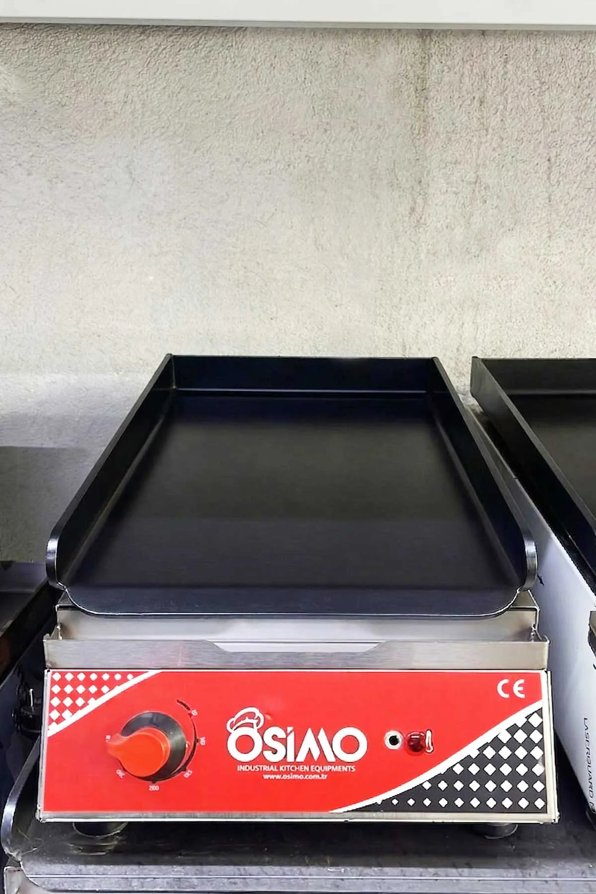 Osimo 30 Cm Döküm Izgara Elektrikli Düz 31x59x20 Cm