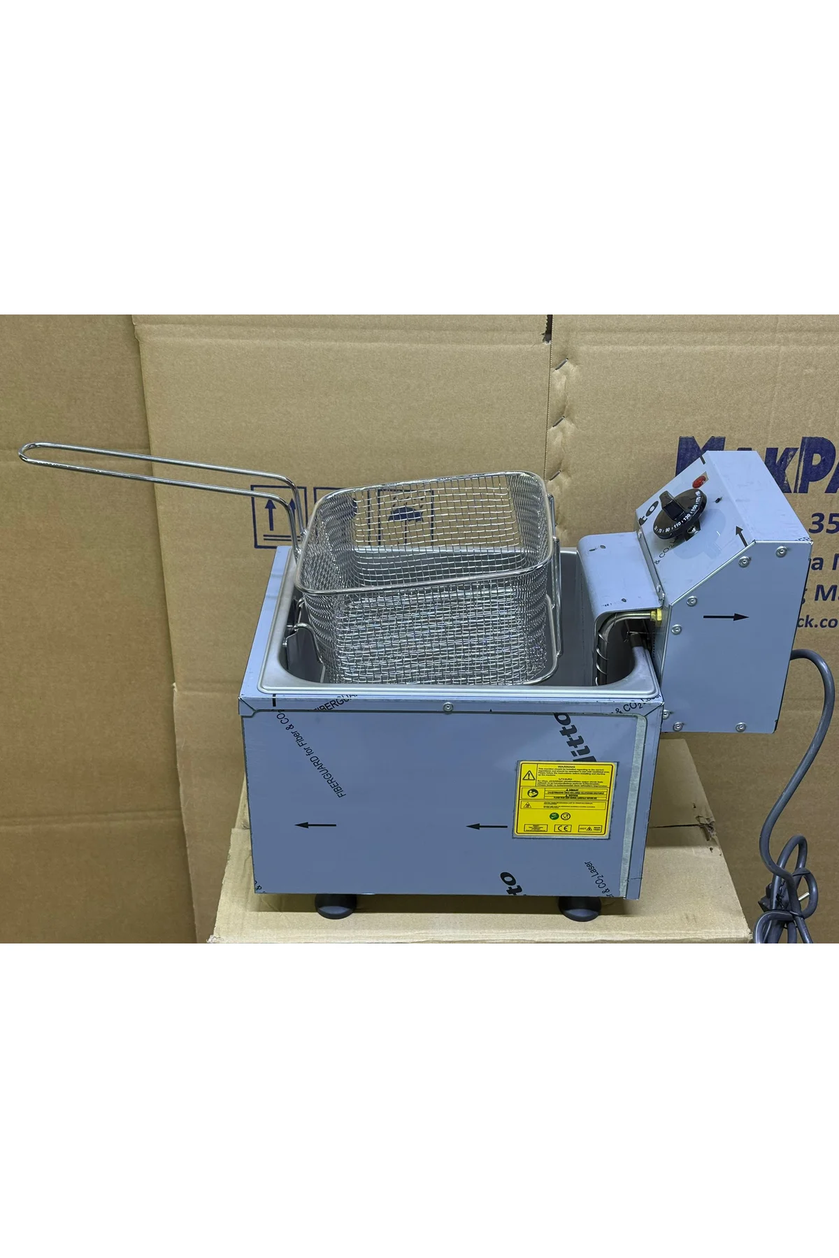Omake Elektrikli Fritöz 8 Litre 220 V - akse-endustriyel Görsel 2