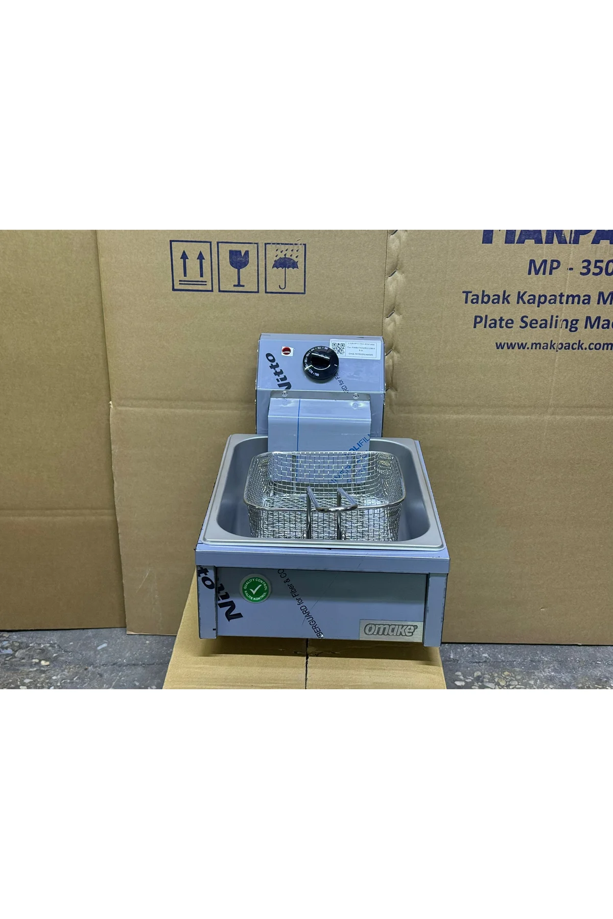 Omake Elektrikli Fritöz 3 Litre Elektrikli 220 V - akse-endustriyel Görsel 3