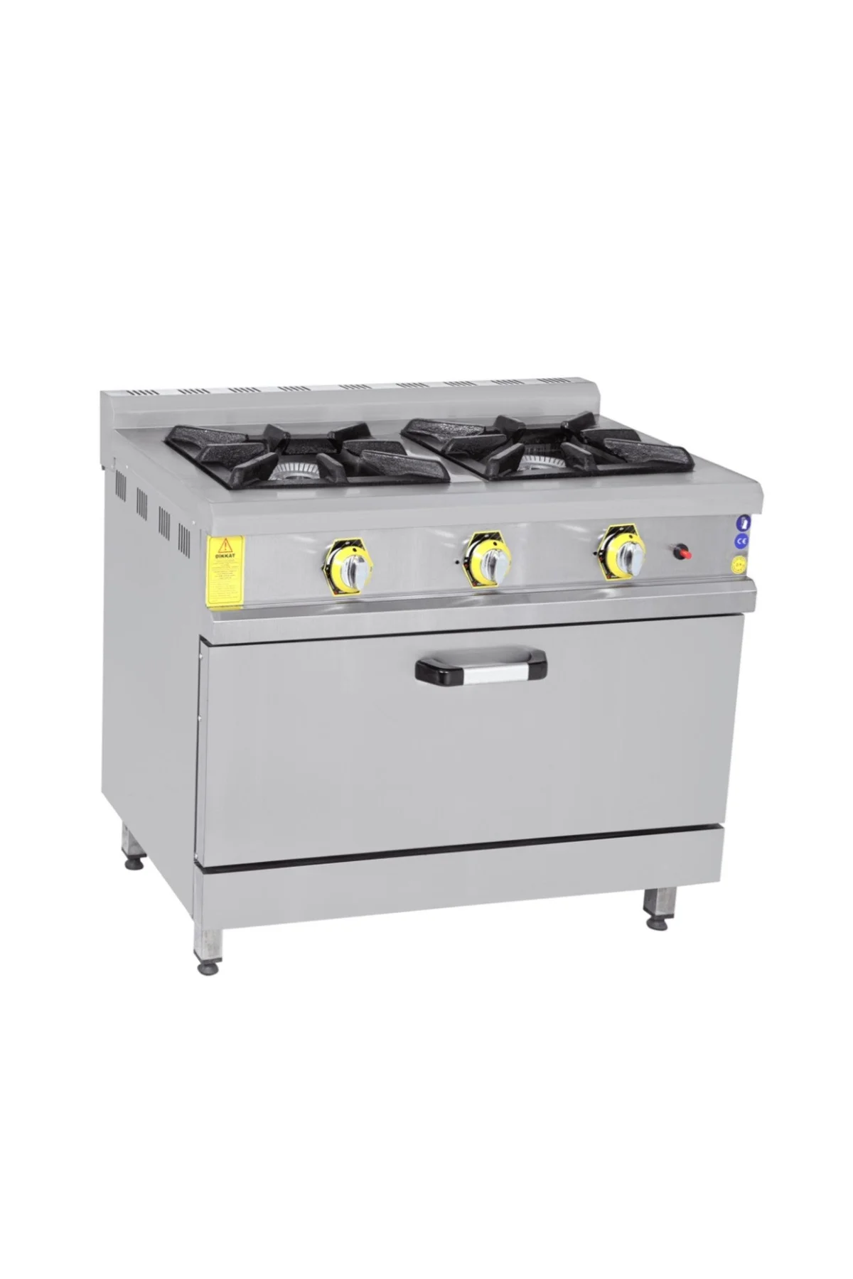 İnoxmaster 2 Li Kuzine Gazlı ve Lpg Li 100x60x85 Cm