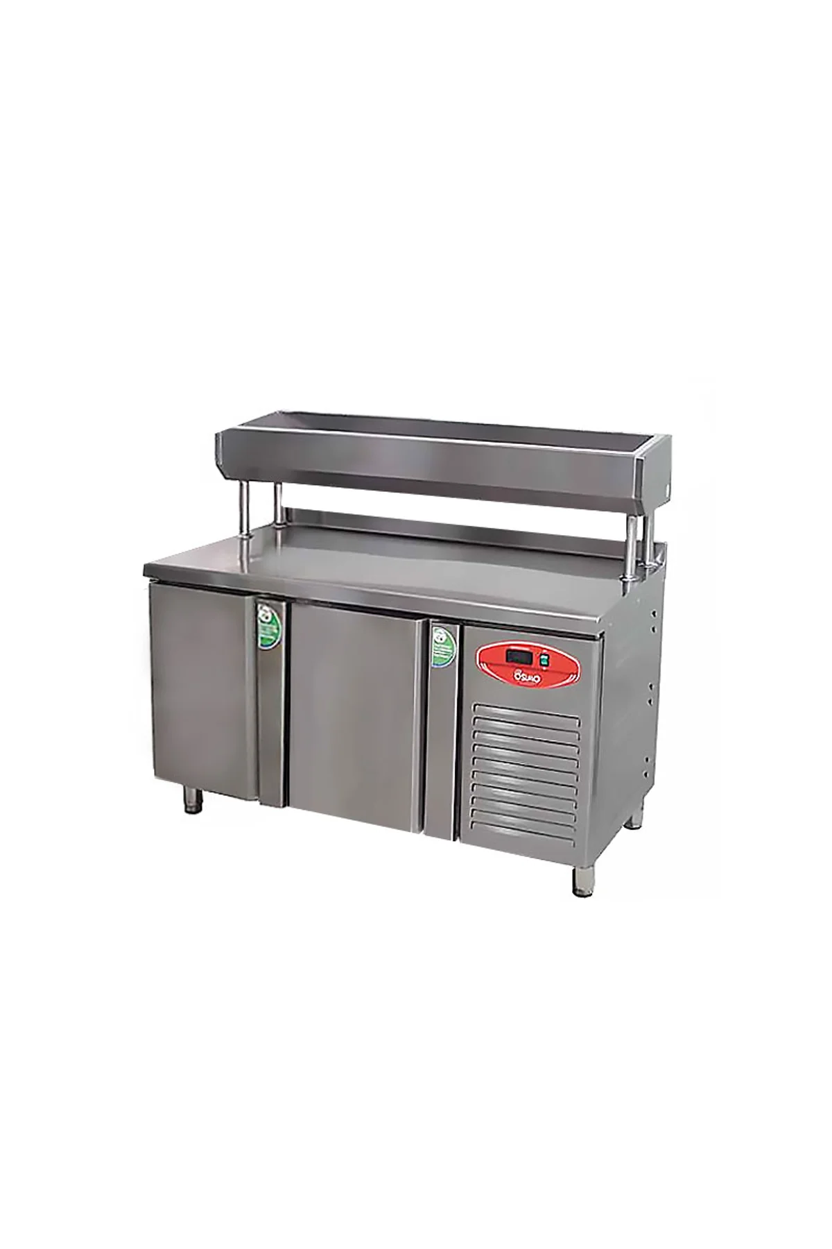 Osimo 2 Kapılı Pizza ve Salata Hazırlık Buzdolabı 150x70x85/135 Cm