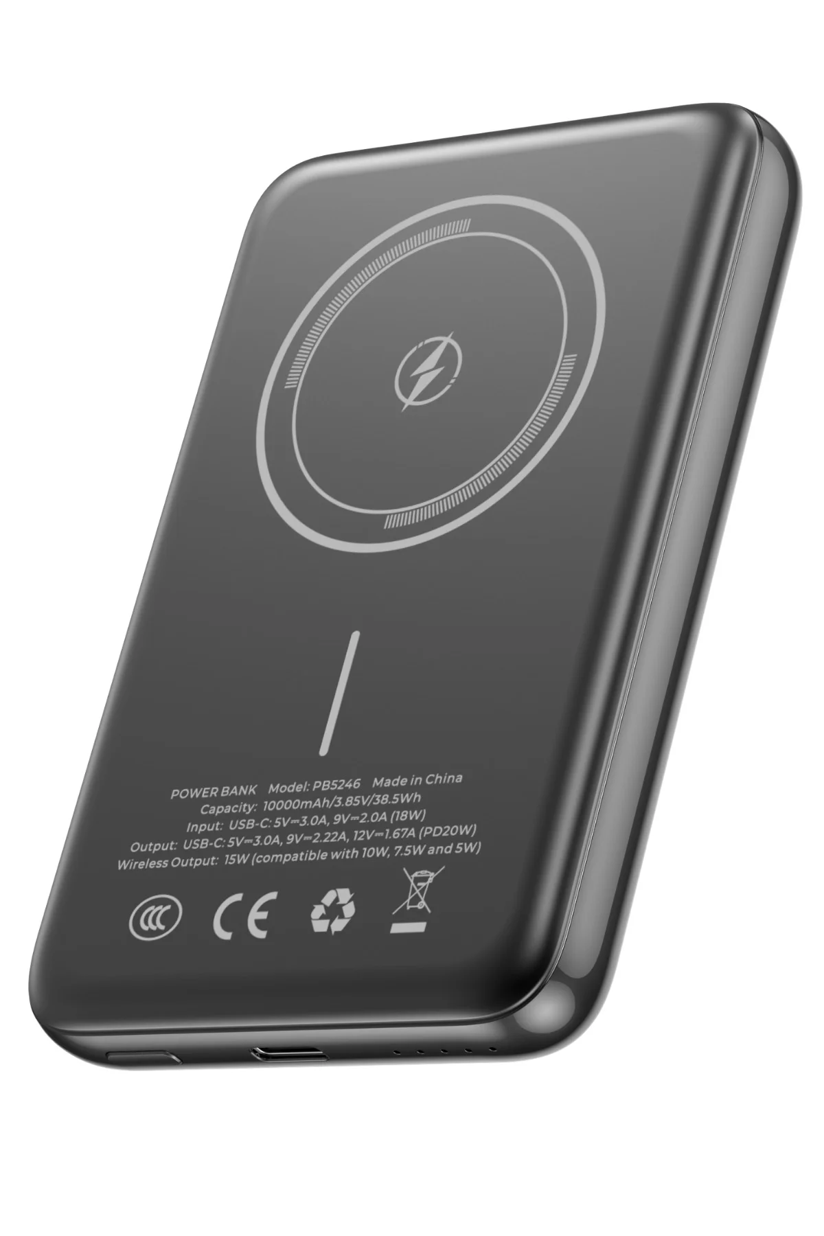 PB5246 10.000mAh Magsafe 20W PD Manyetik Kablosuz Powerbank İnce Iphone Uyumlu - Havit Görsel 6