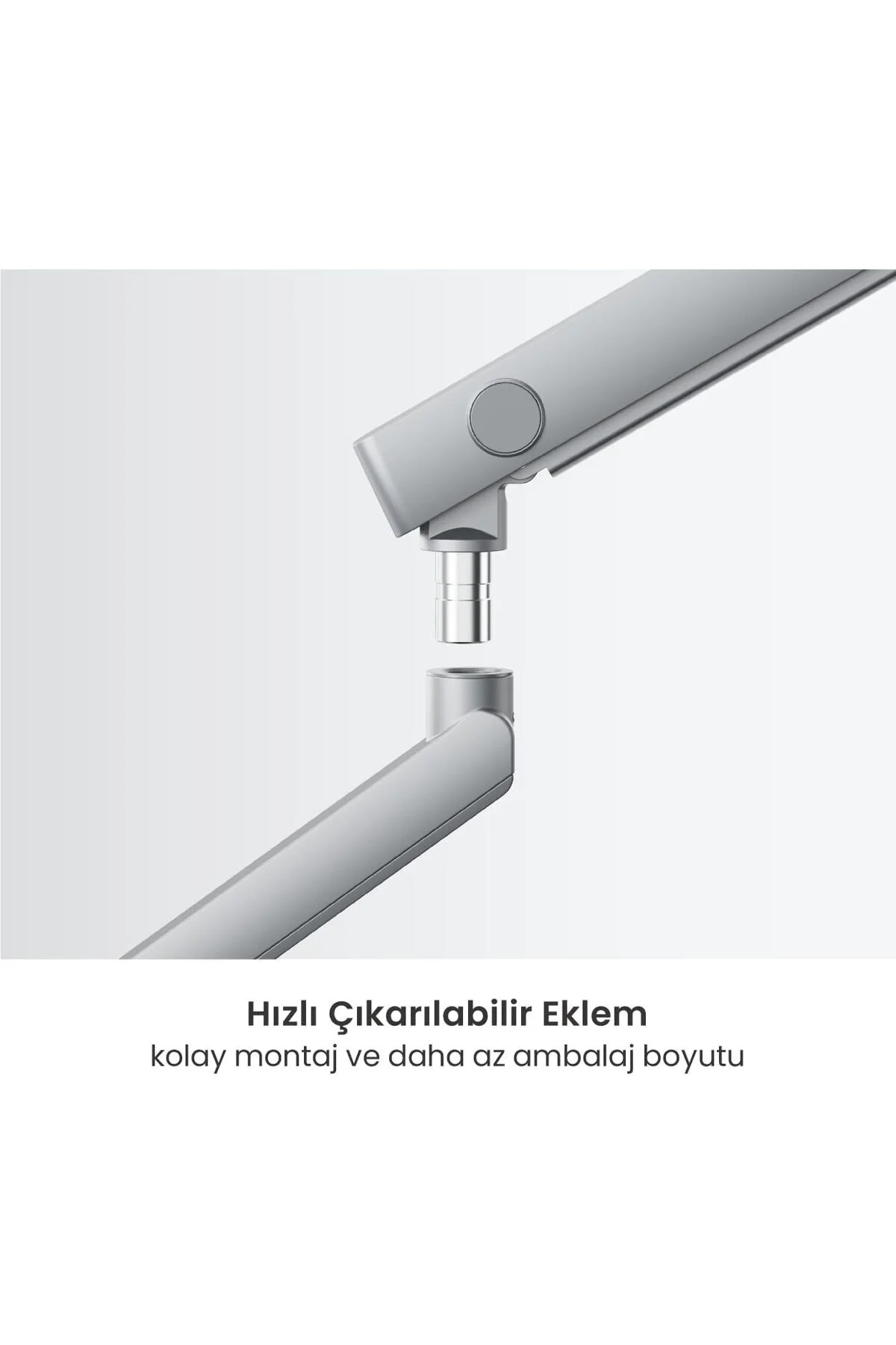 Monitör Tutucu, 17''-35'' Ekranlar için, 12kg Taşıma Kapasiteli, VESA Uyumlu, Siyah - voltix Görsel 5