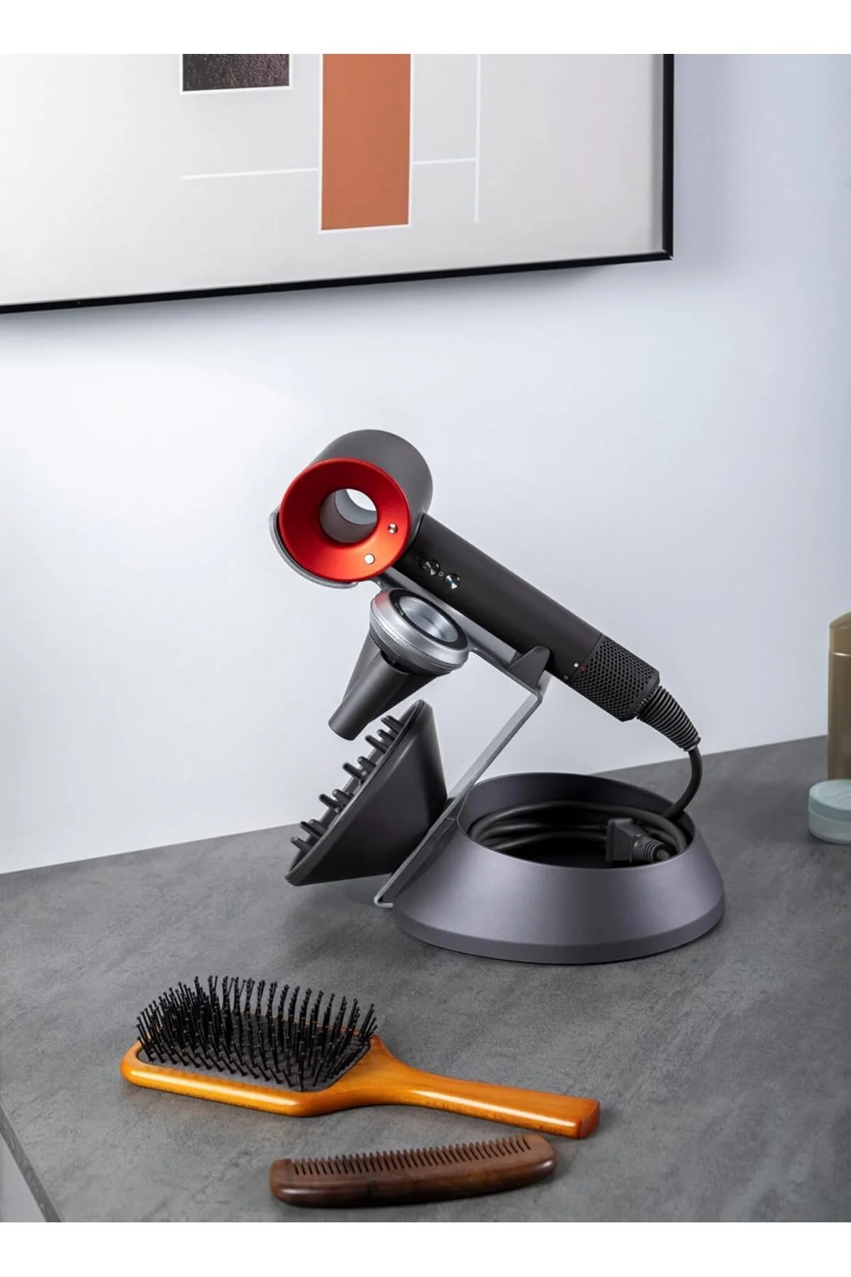 Dyson Supersonic Stand, Manyetik Tutucu, Difüzör Ve Kablo Organizatörü (NURAL ILE UYUMLU DEĞİLDİR) - voltix Görsel 4