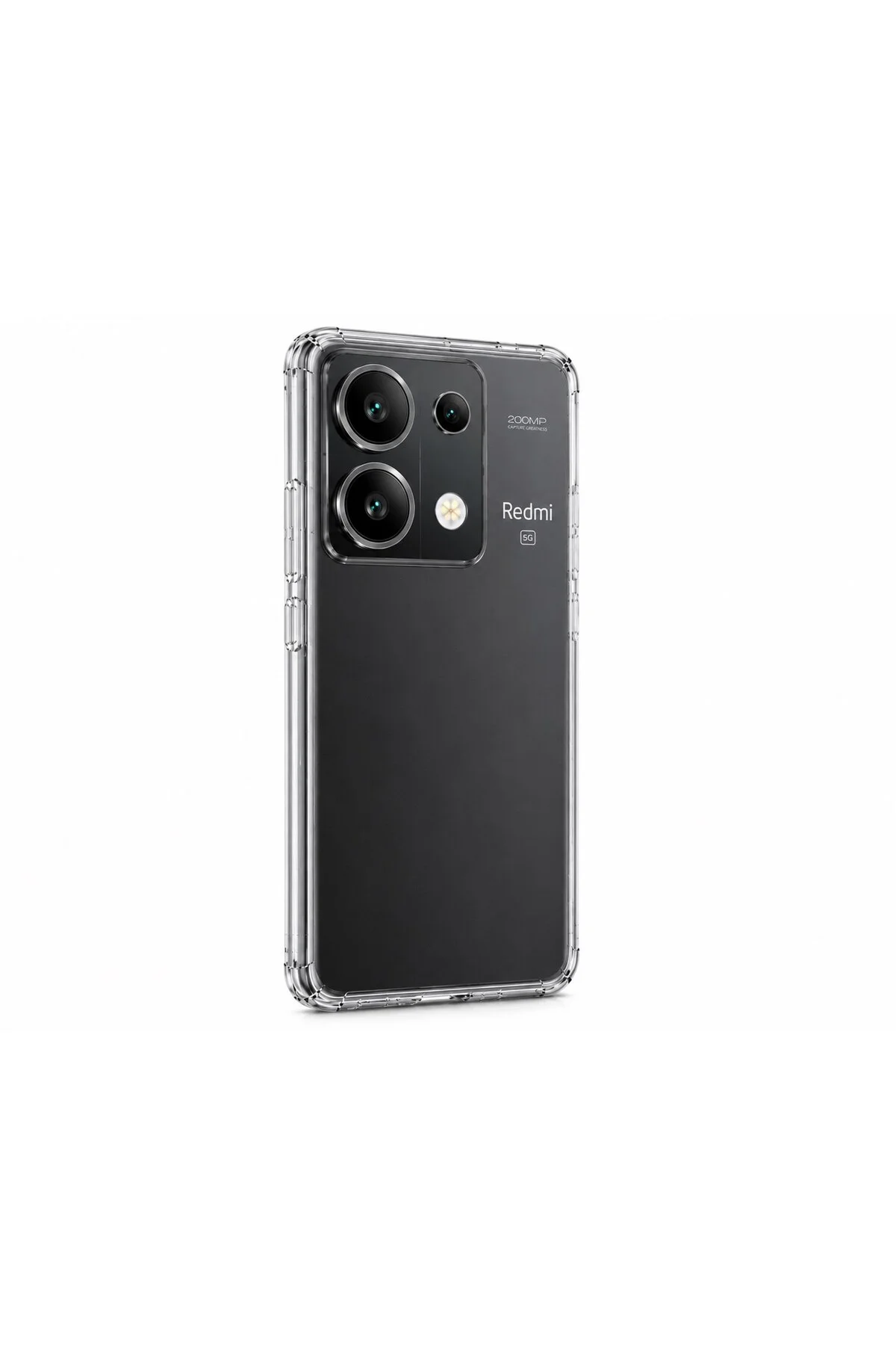 Xiaomi Redmi Note 13 Pro 5G Uyumlu Şeffaf Silikon Kılıf | Kamera Korumalı Darbe Emici İnce Esn