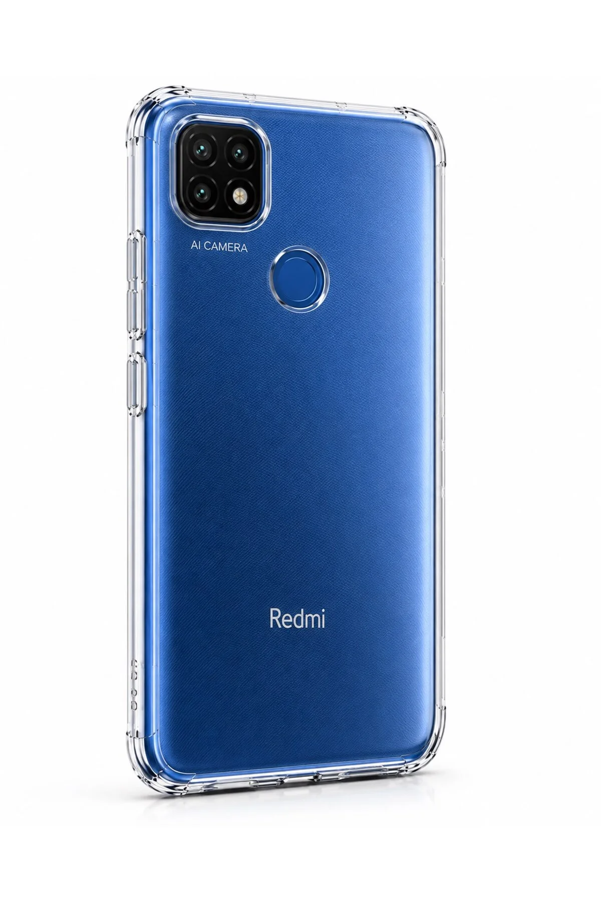 Xiaomi Redmi 9C Uyumlu Şeffaf Silikon Kılıf | Kamera Korumalı Darbe Emici İnce Esnek TPU Telef