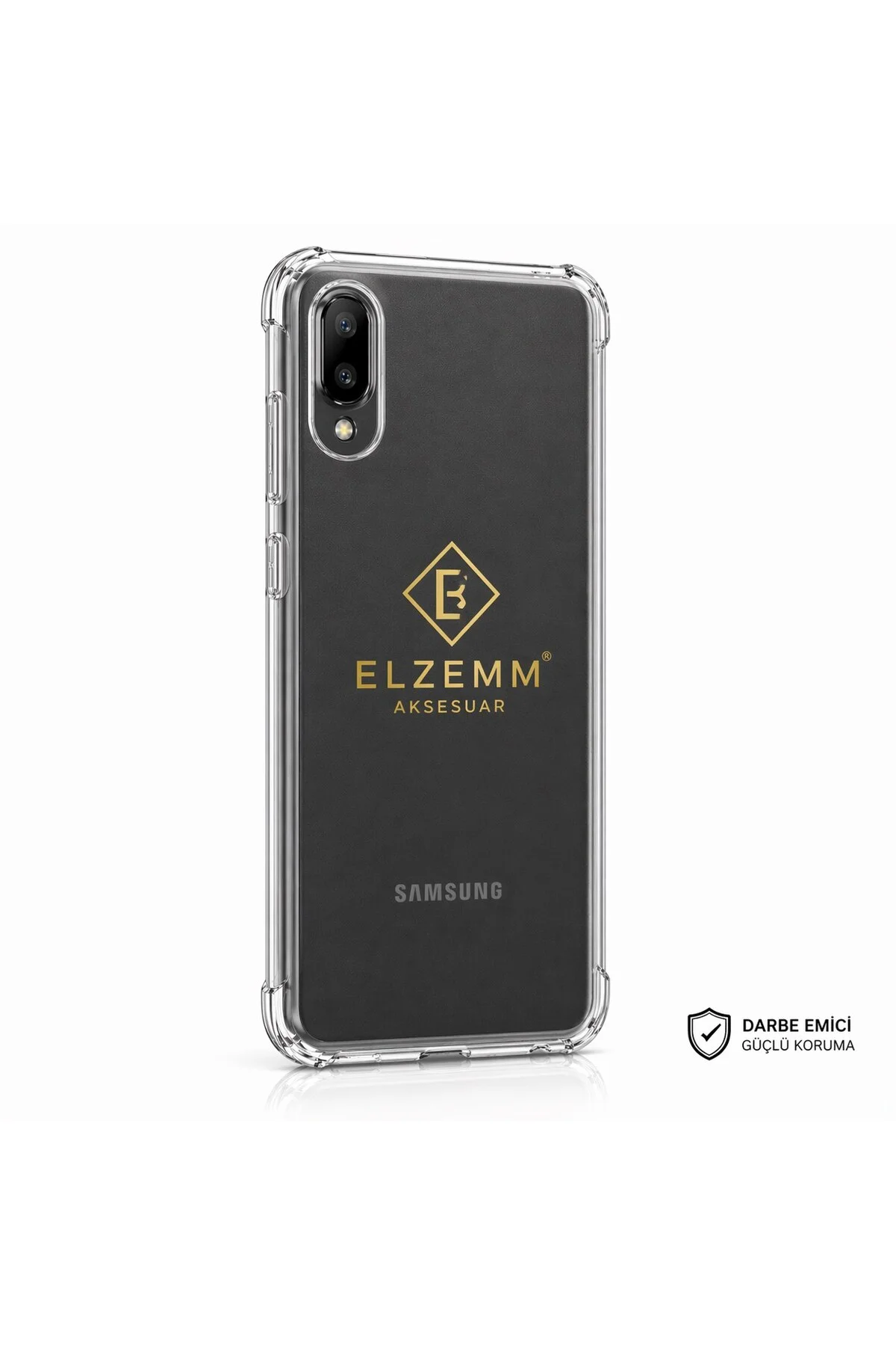Samsung Galaxy A02 Uyumlu Şeffaf Silikon Kılıf Darbe Emici İnce Esnek Koruma Kapak