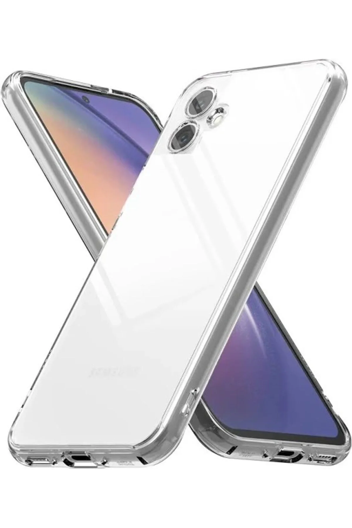 Samsung Galaxy A05 Uyumlu Şeffaf Silikon Kılıf – Darbe Emici Ultra İnce Koruyucu Kapak