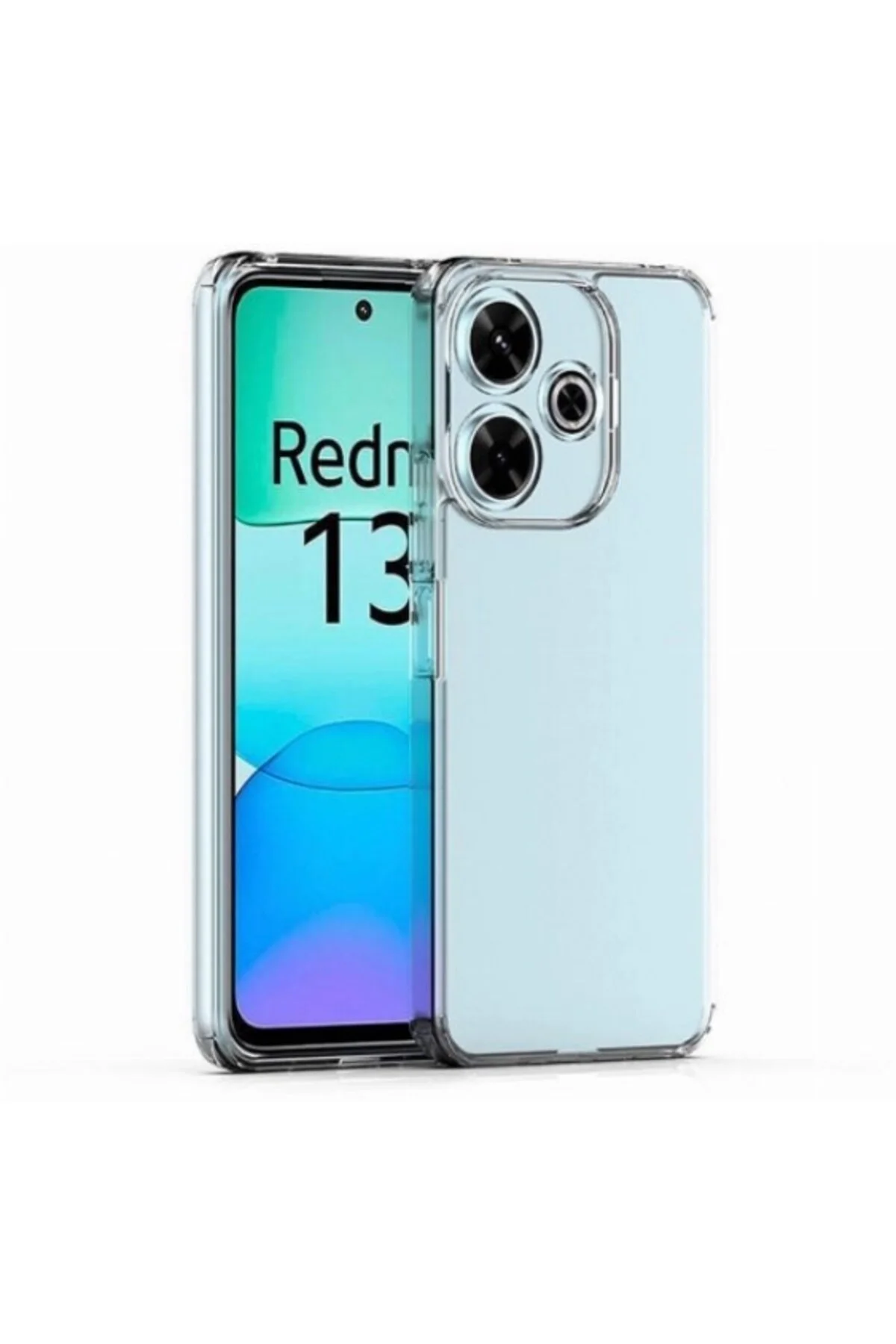 Redmi Note 12 Pro Plus Kılıf Süper Silikon Şeffaf - Logis Görsel 3
