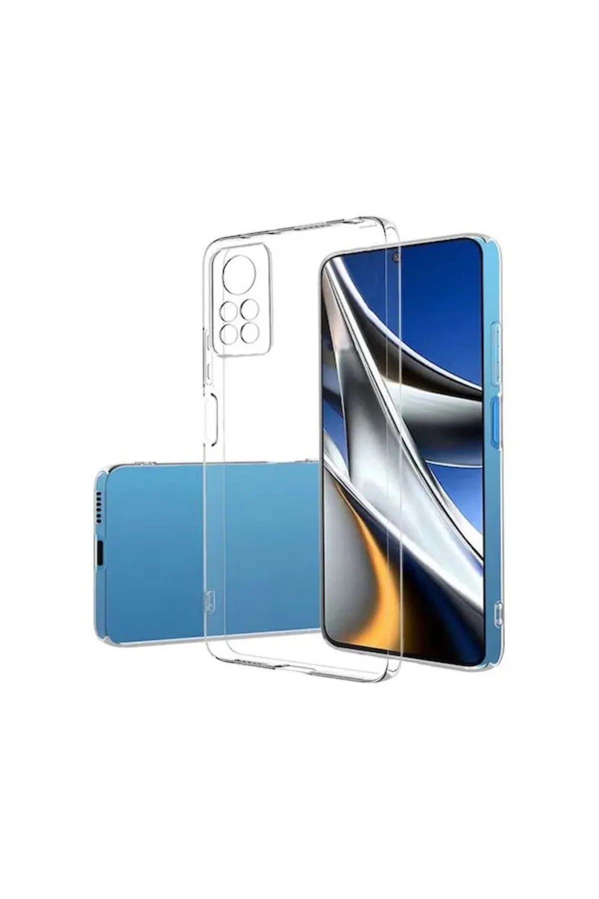 Redmi Note 12 Pro 4G Kılıf Süper Silikon Şeffaf - Logis Görsel 3