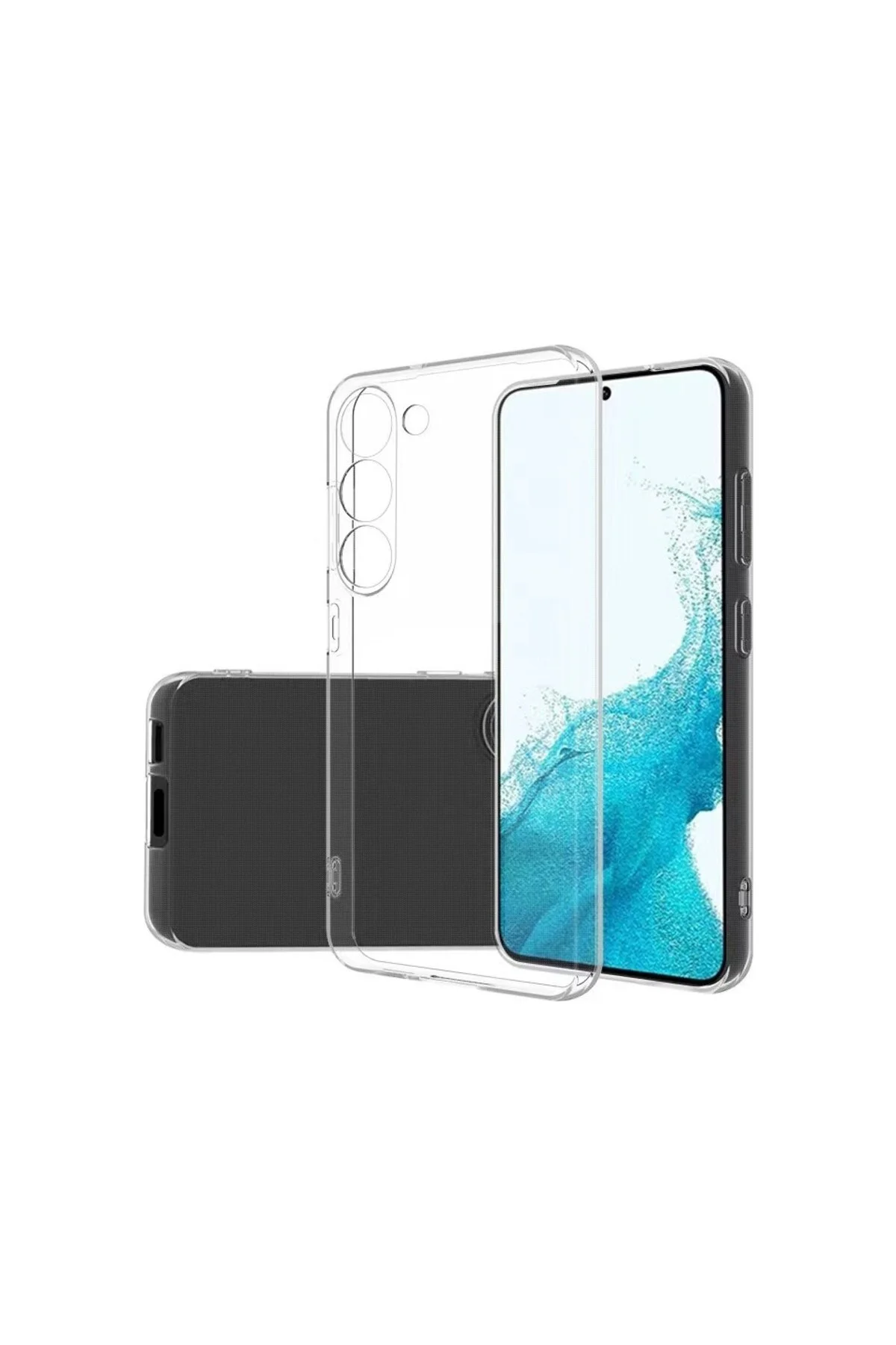 Samsung Galaxy A54 Kılıf Süper Silikon Şeffaf - Logis Görsel 2