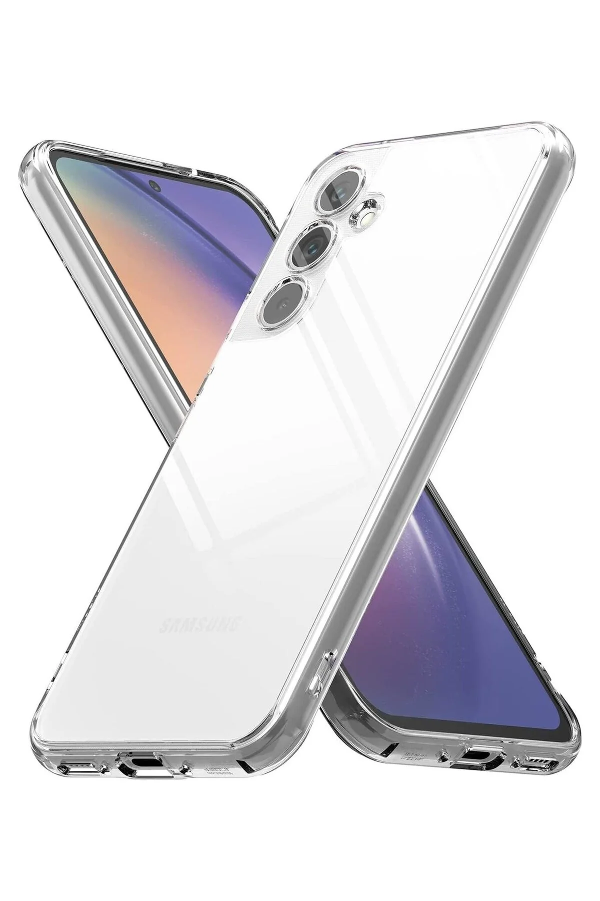 Samsung Galaxy A36 Kılıf Süper Silikon Şeffaf - Logis Görsel 2