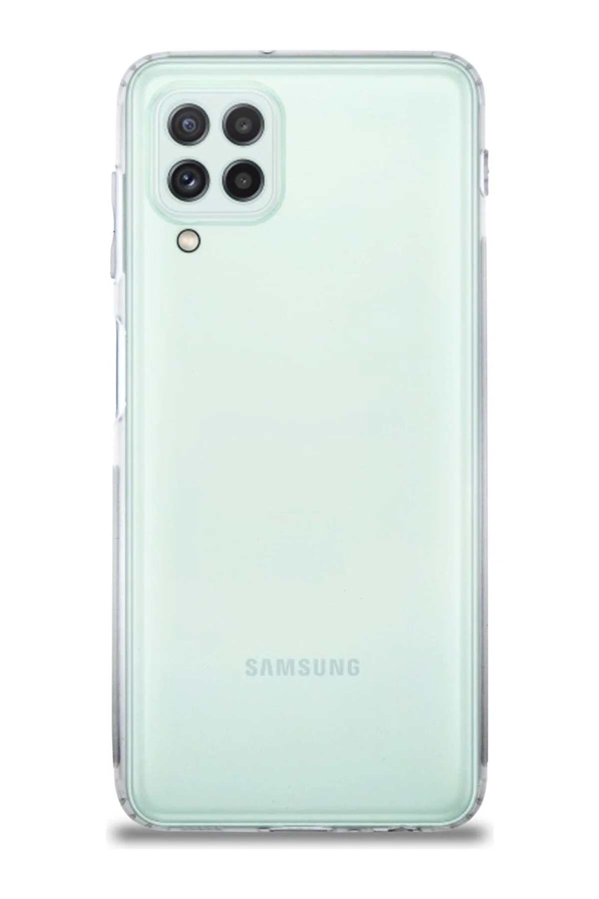 Samsung Galaxy A22 Kılıf Süper Silikon Şeffaf - Logis Görsel 5