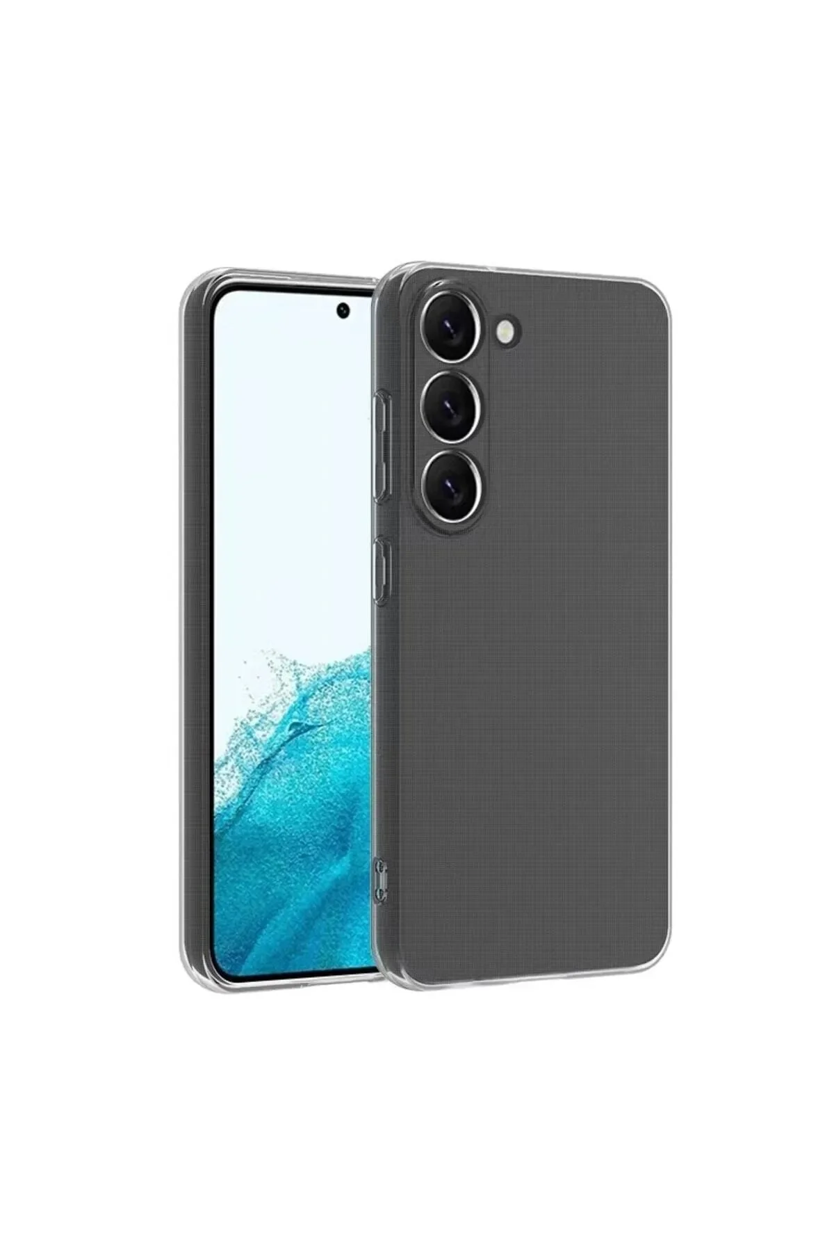 Samsung Galaxy A24 Kılıf Süper Silikon Şeffaf - Logis Görsel 4