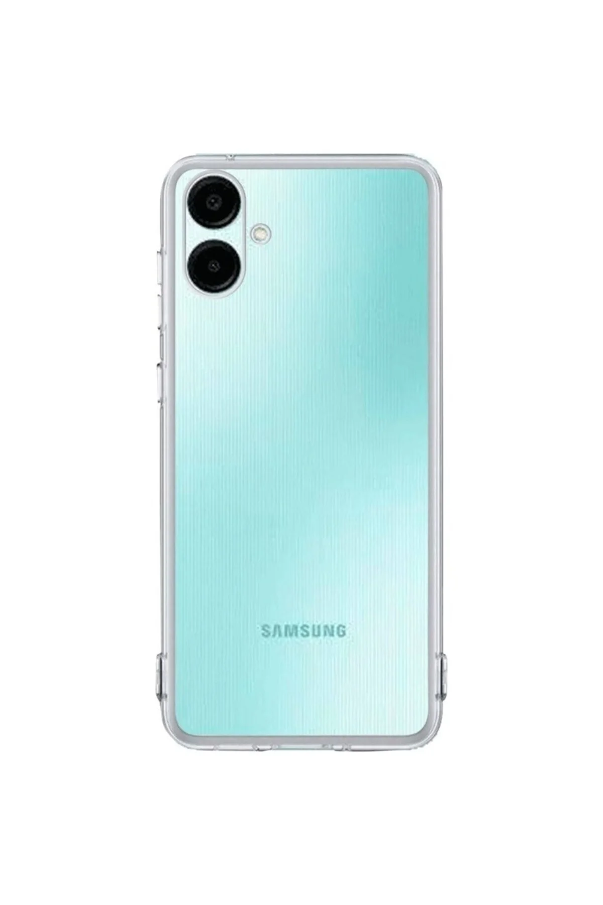 Samsung Galaxy A06 Kılıf Süper Silikon Şeffaf - Logis Görsel 2