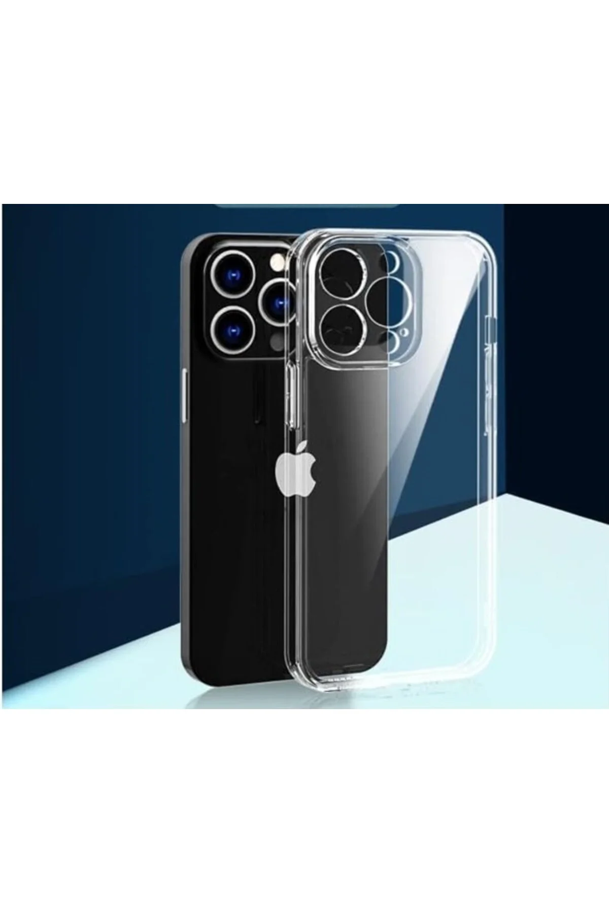 Apple iPhone 16 Pro Kılıf Süper Silikon Şeffaf - Logis Görsel 3