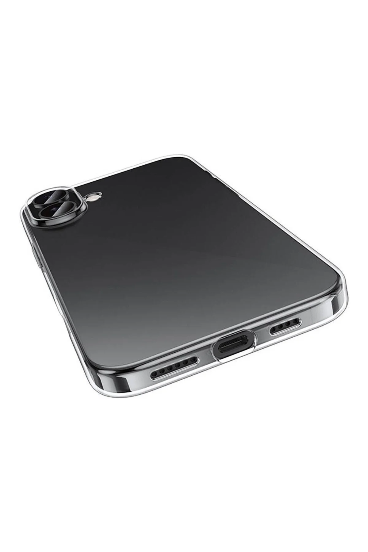 Apple iPhone 16 Pro Max Kılıf Süper Silikon Şeffaf - Logis Görsel 6
